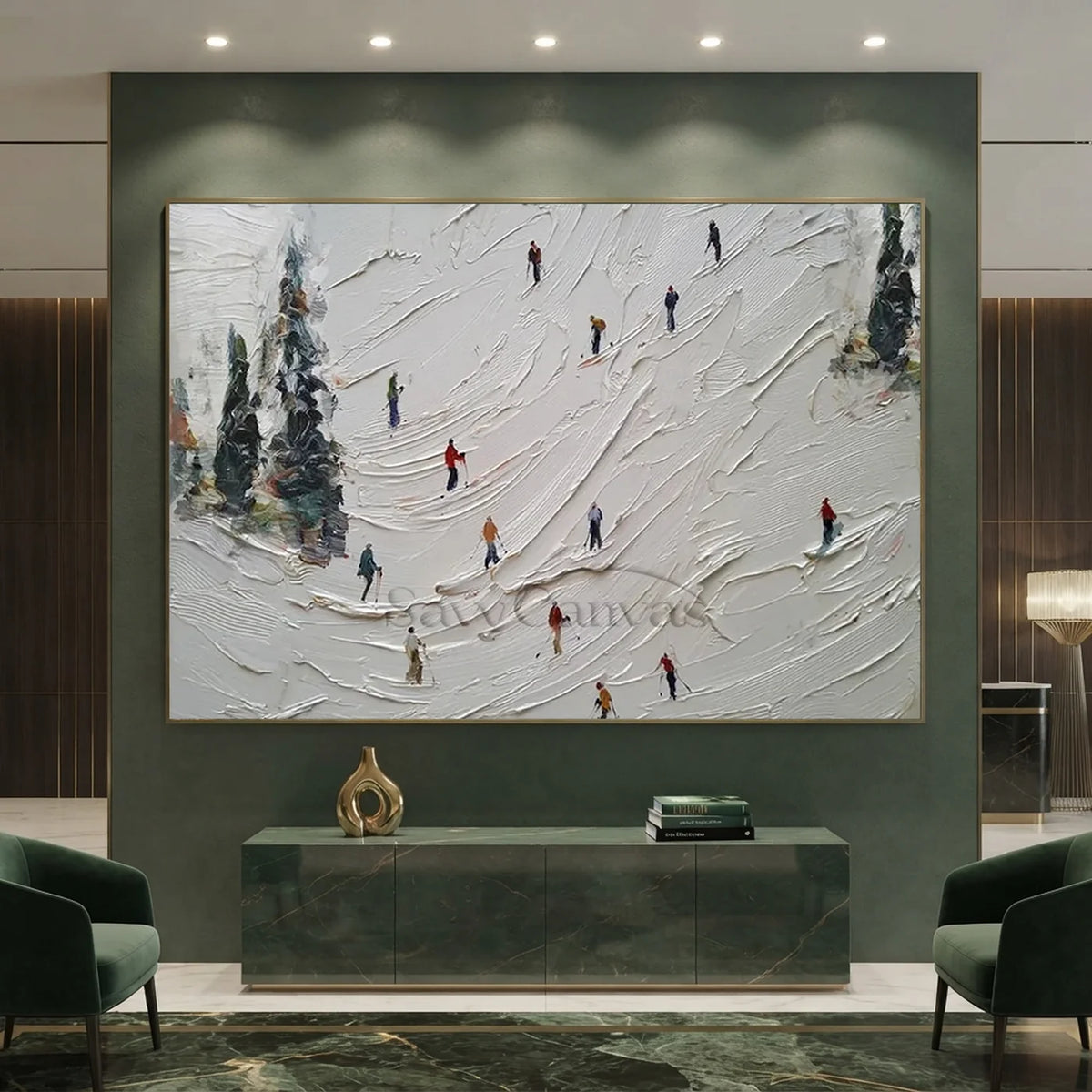 Skiing_Sport_Art_Textured_Painting_Canvas_MM2-for-High-end-hotels-deocr-01.webp