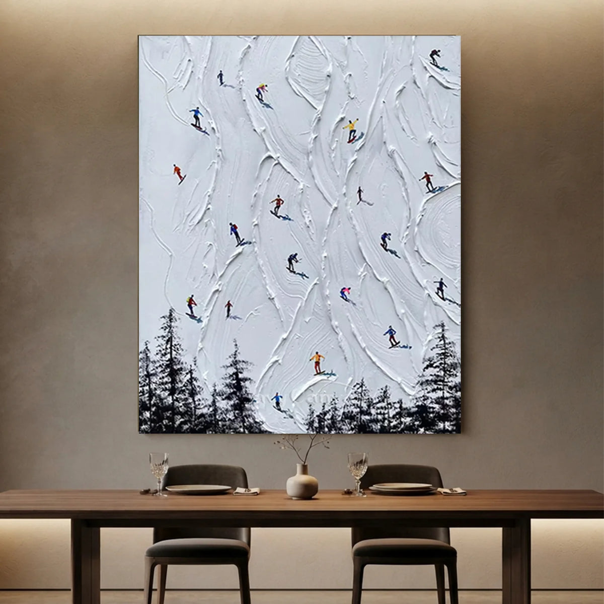 Skiing_Sports_Art_Textured_Painting_Canvas_MM2-for-elegant-restaurant-01.webp