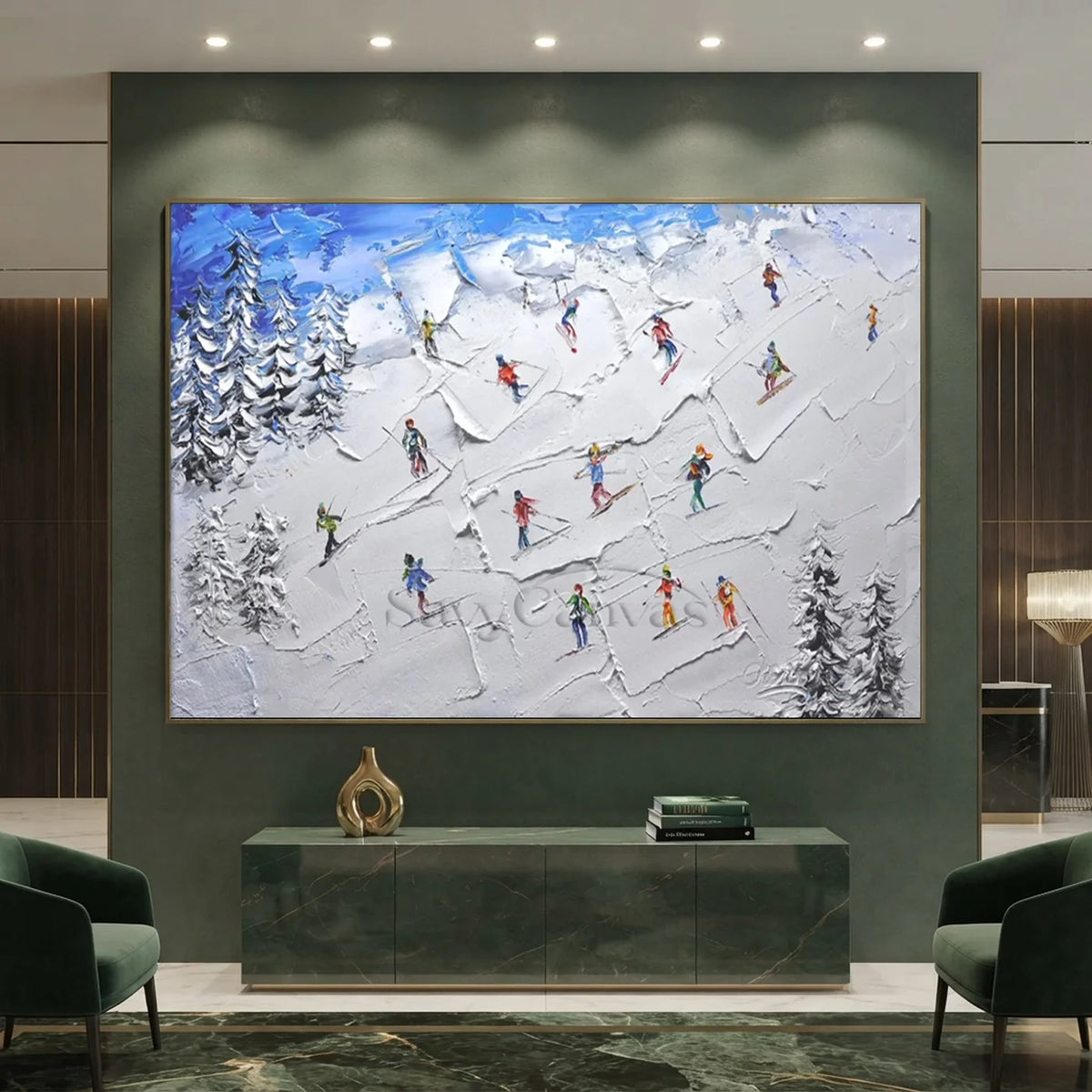 Skiing_Sports_Art_Textured_Painting_Canvas_MM22-for-High-end-hotels-deocr-01.webp