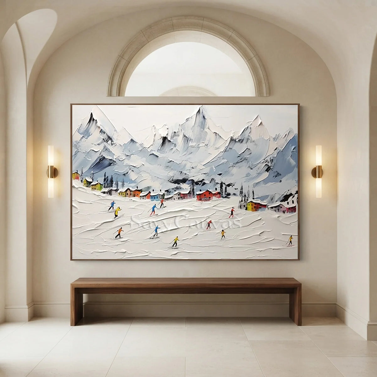 Skiing_Sports_Art_Textured_Painting_Canvas_MM4-for-art-corridor-decor-01.webp