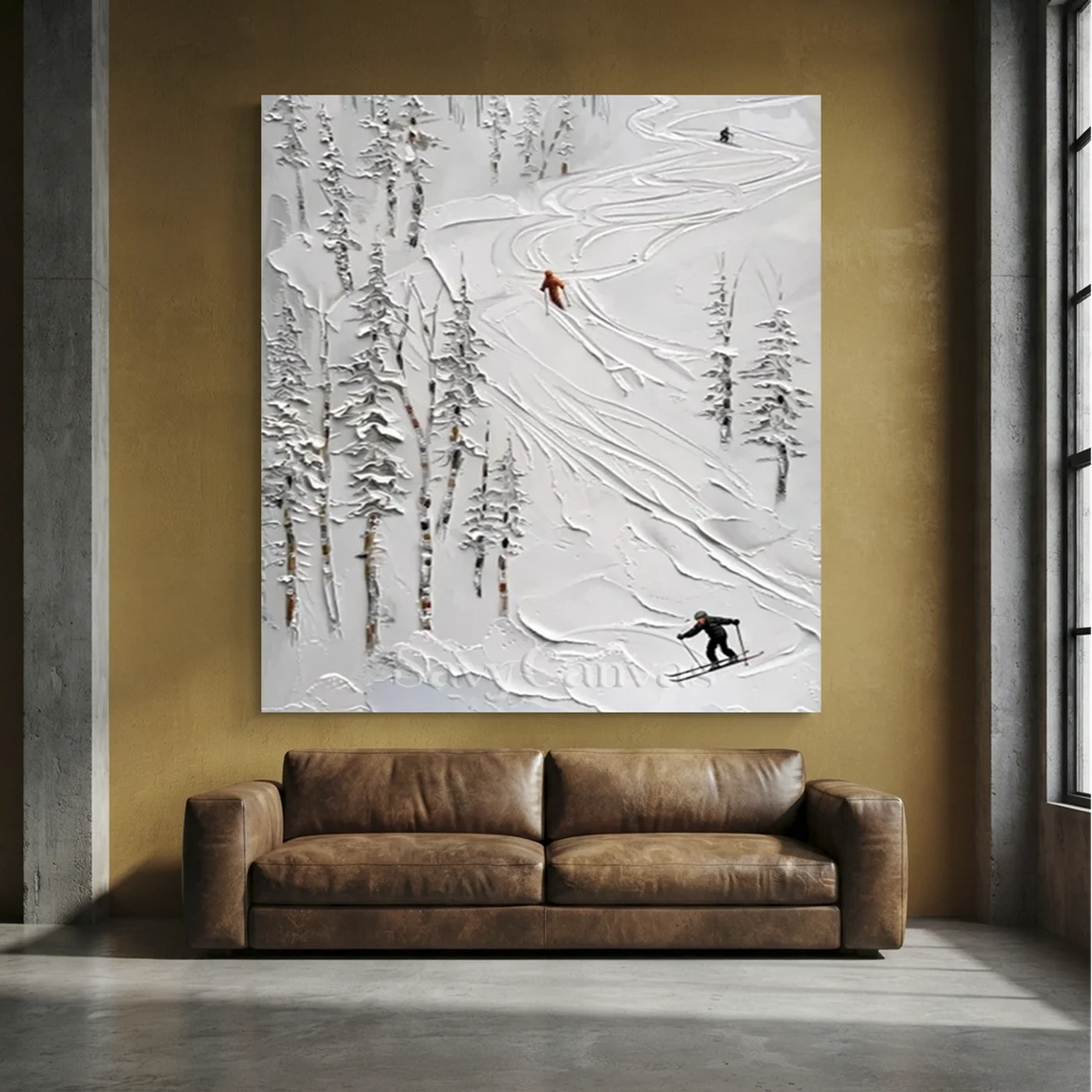 Skiing_Sports_Art_Textured_Painting_Canvas_MM5-for-large-wall-01.webp