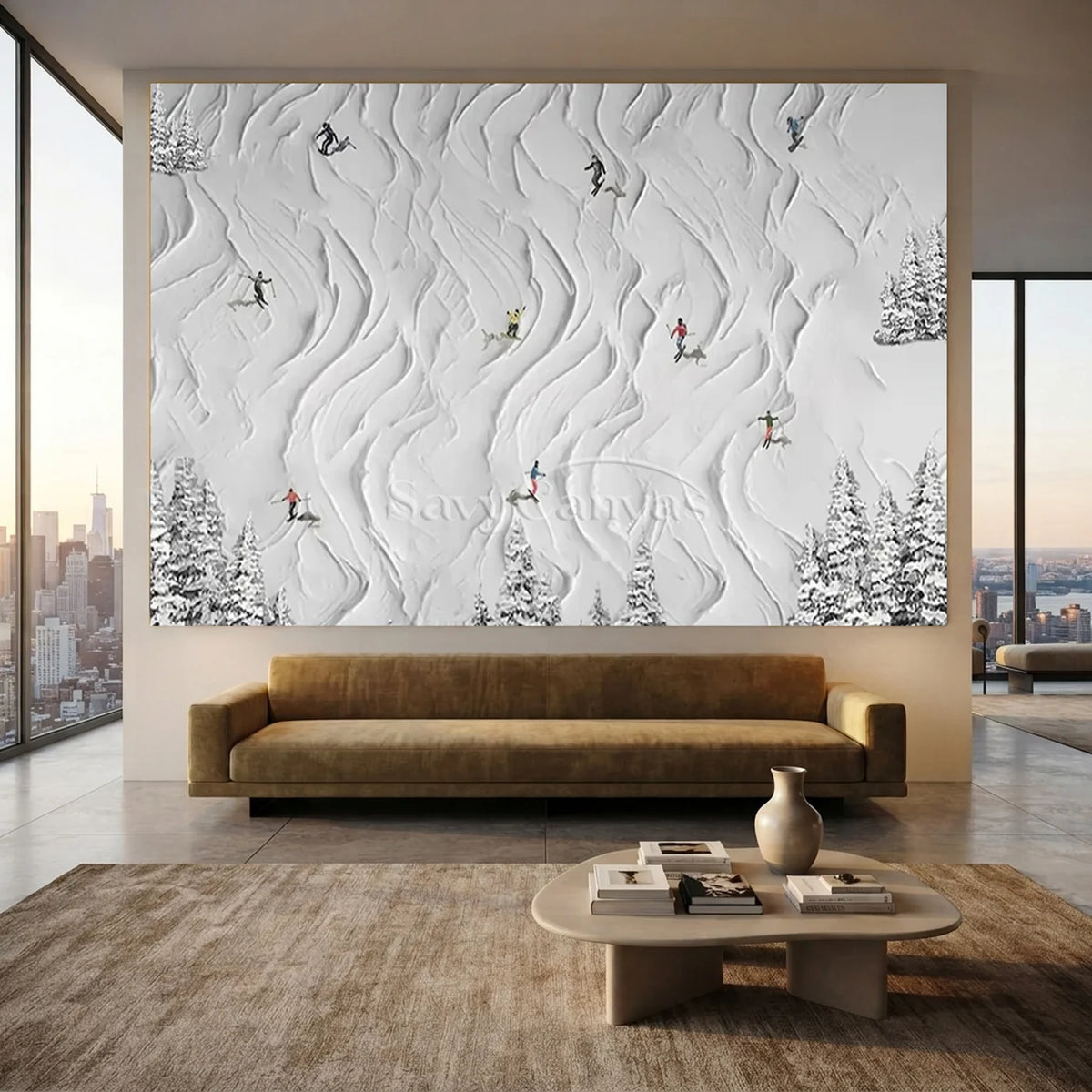 Skiing_Sports_Art_Textured_Painting_Canvas_MM6-for-Spacious-living-room-01.webp