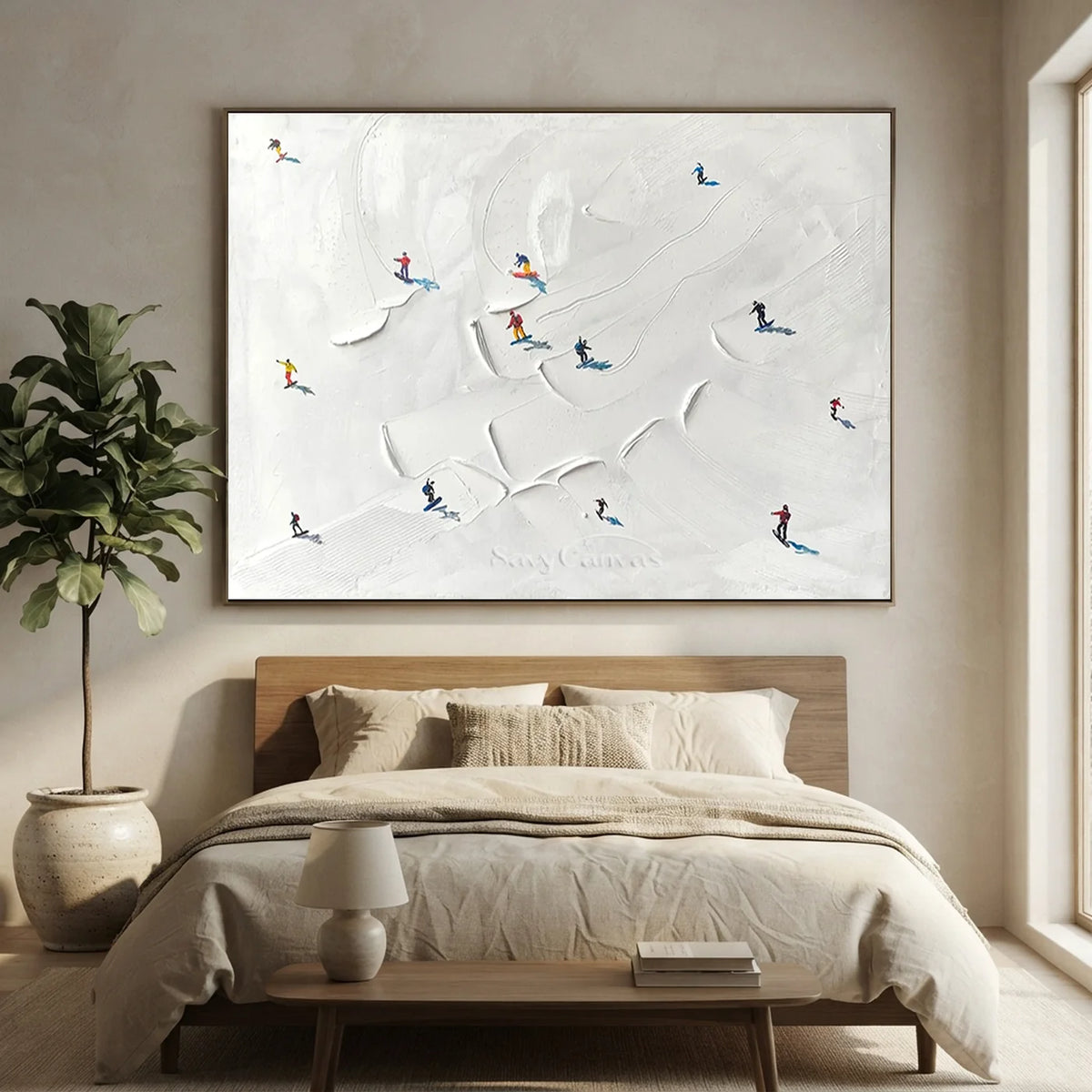 Skiing_Sports_Art_Textured_Painting_Canvas_MM8-for-Luxurious-Bedroom-01.webp