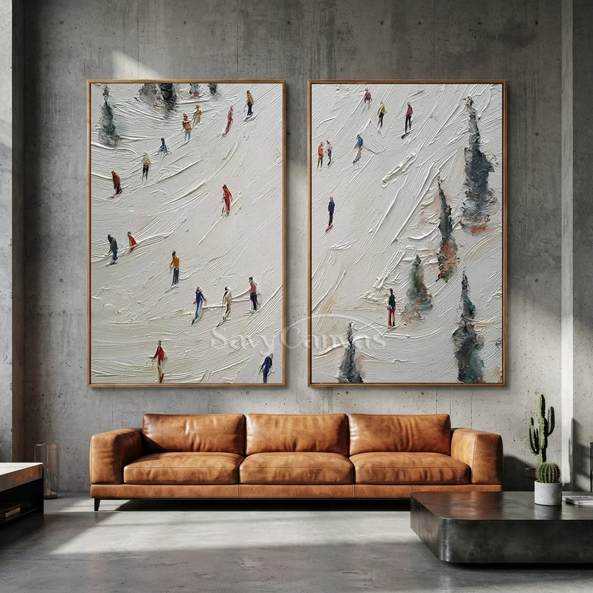 Skiing_Sports_Art_Textured_Painting_Canvas_Set-for-Industrial-style-wall-decor-01.webp