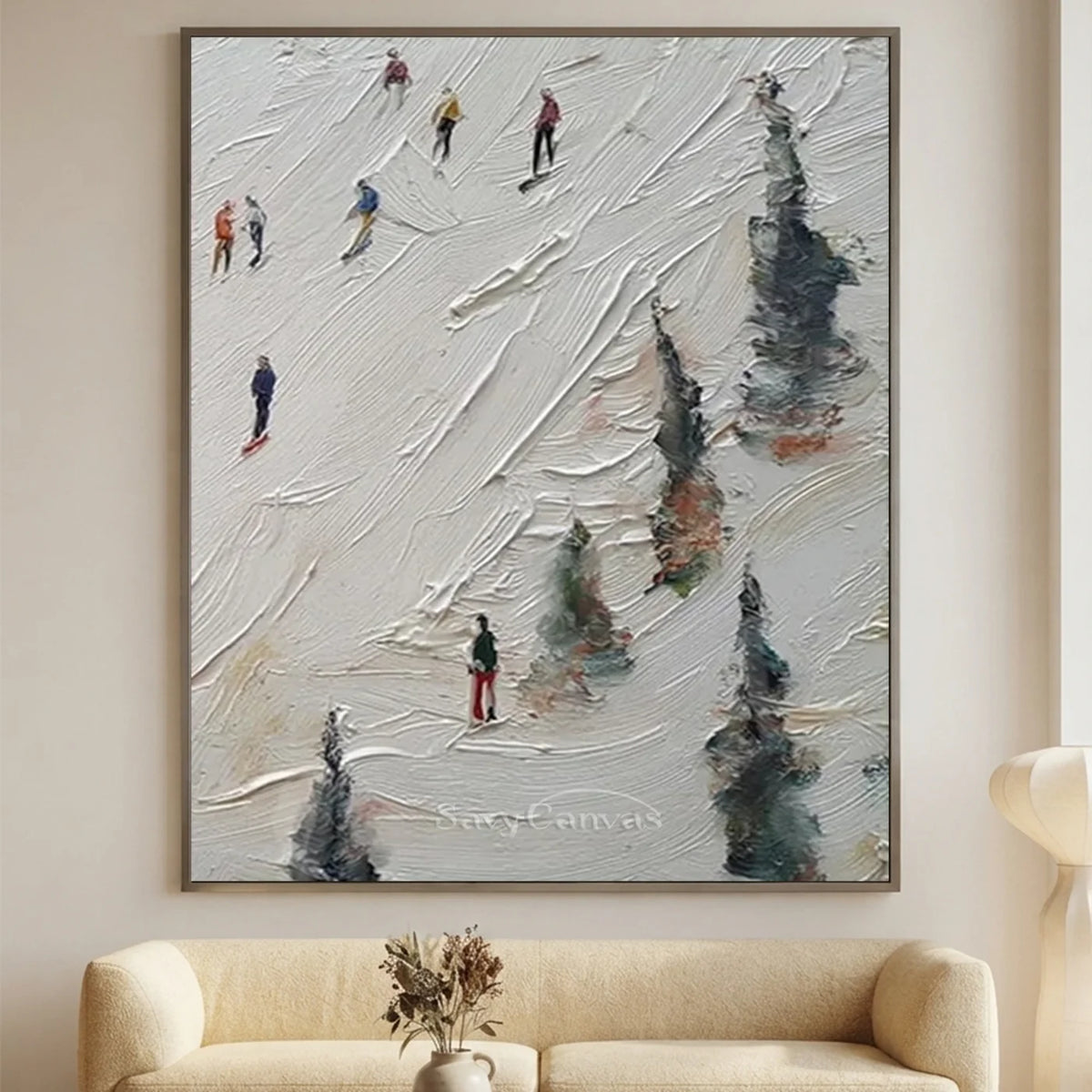 Skiing_Sports_Art_Textured_Painting_Canvas_Set2-for-modern-living-room-decor-01.webp