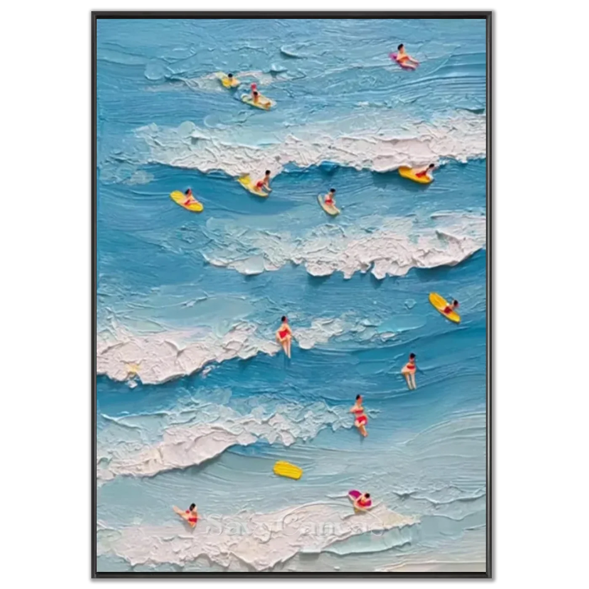 Sports_Art_Texture_Painting_Canvas-black-frame-02.webp