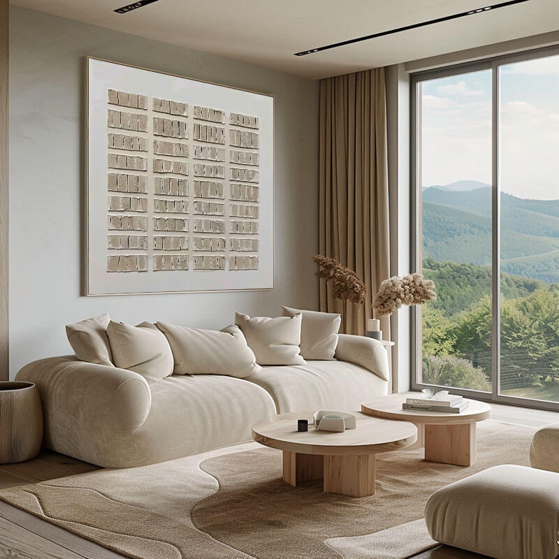 Wabi-Sabi Minimalist Art | Japandi Style Wall Decor #AA 261