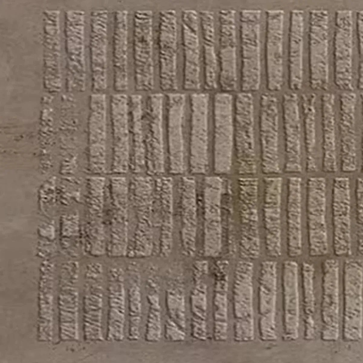 Wabi-Sabi Industrial Art | Minimalist Textured Painting #AA 474