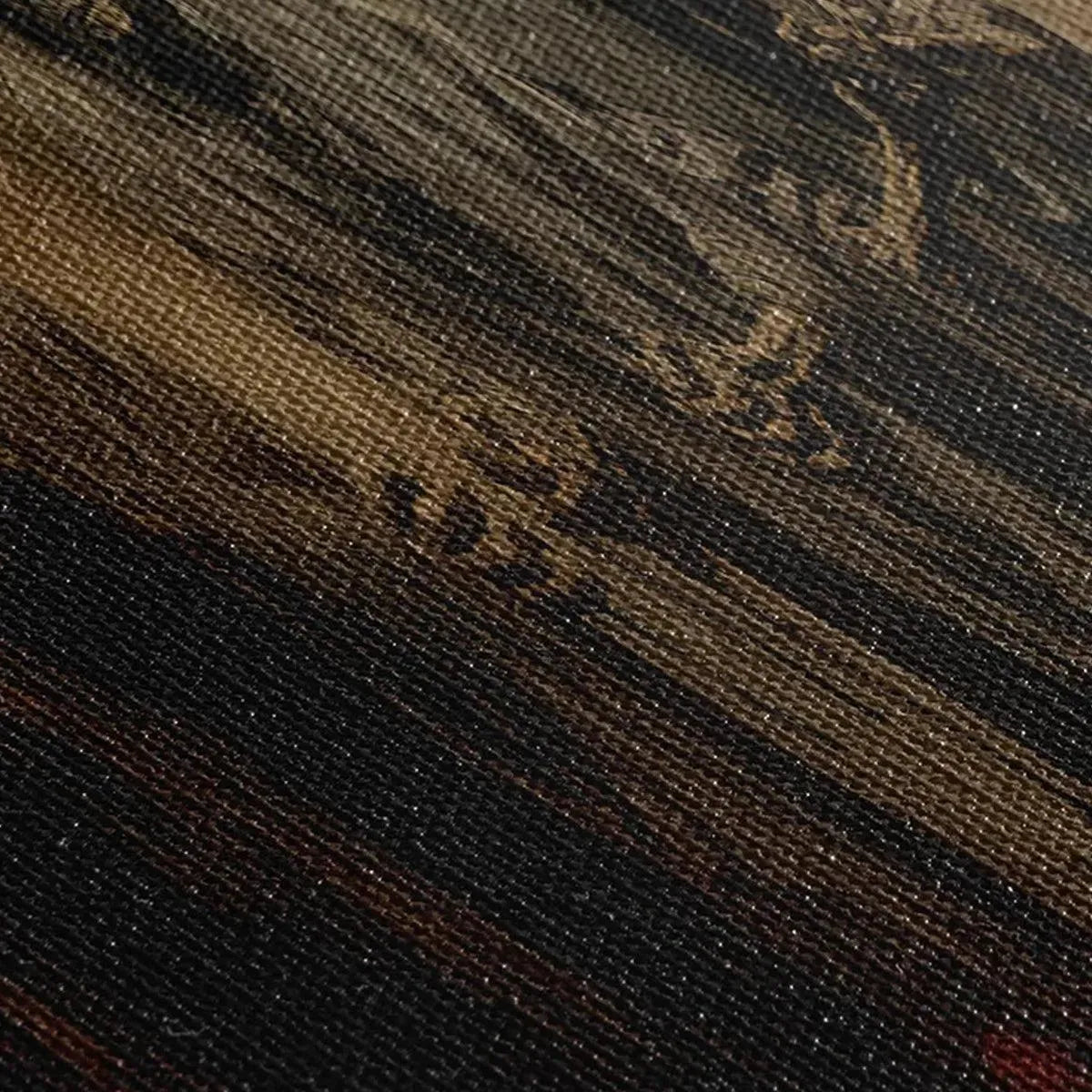 Dark Fantasy Skeleton Painting | Halloween Wall Art #AA 007