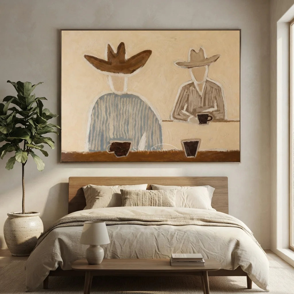 Vintage-Americana-ArtBetween-Sips-Of-Silence-for-Luxurious-Bedroom-01.webp