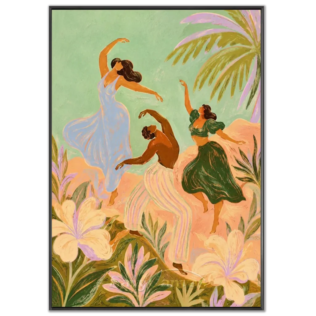 Vintage_Americana_Art_BreezeKissed_Dancers-black-frame-02.webp