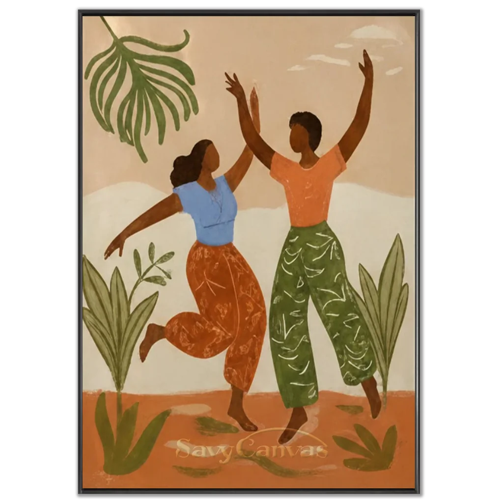 Vintage_Americana_Art_Dance_of_Joy-black-frame-02.webp