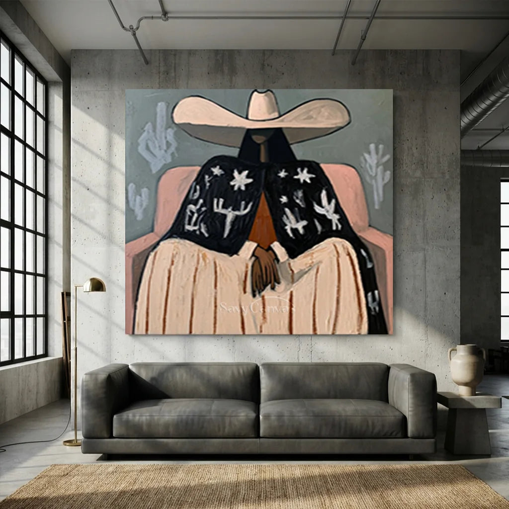Vintage_Americana_Art_Desert_Star_Cloak-for-Industrial-style-open-plan-studio-01.webp