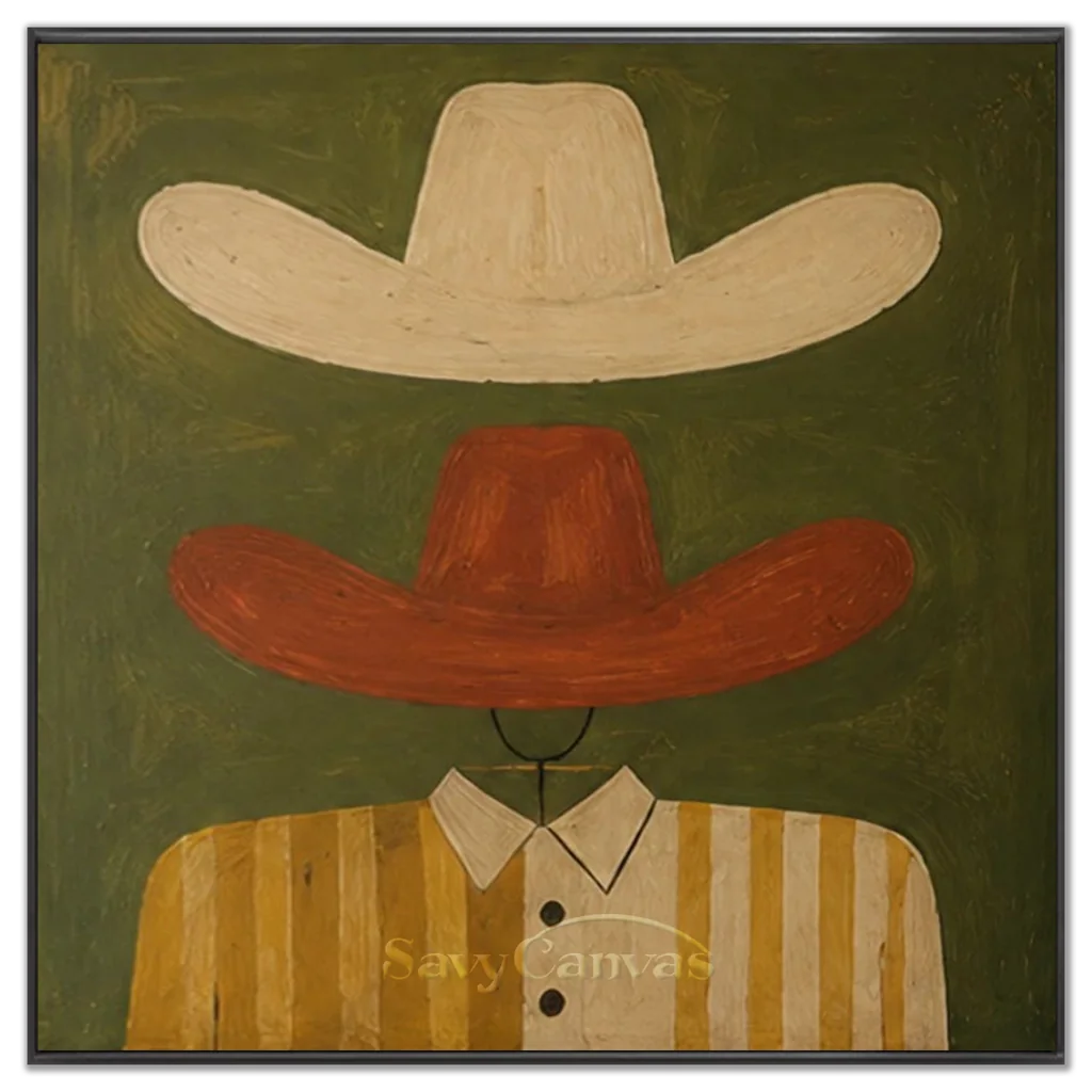 Vintage_Americana_Art_Dual_Cowboy_Hats-black-frame-02.webp