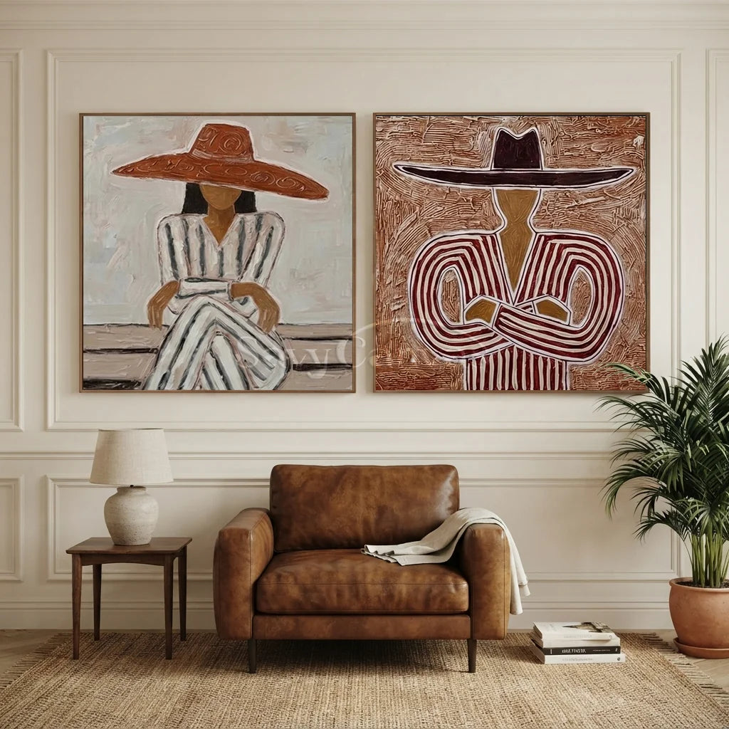 Vintage_Americana_Art_Duet_in_Ochre-for-boho-wall-01.webp