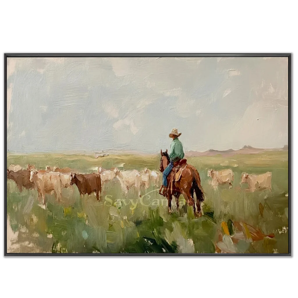 Vintage_Americana_Art_Grassland_Herding-black-frame-02.webp