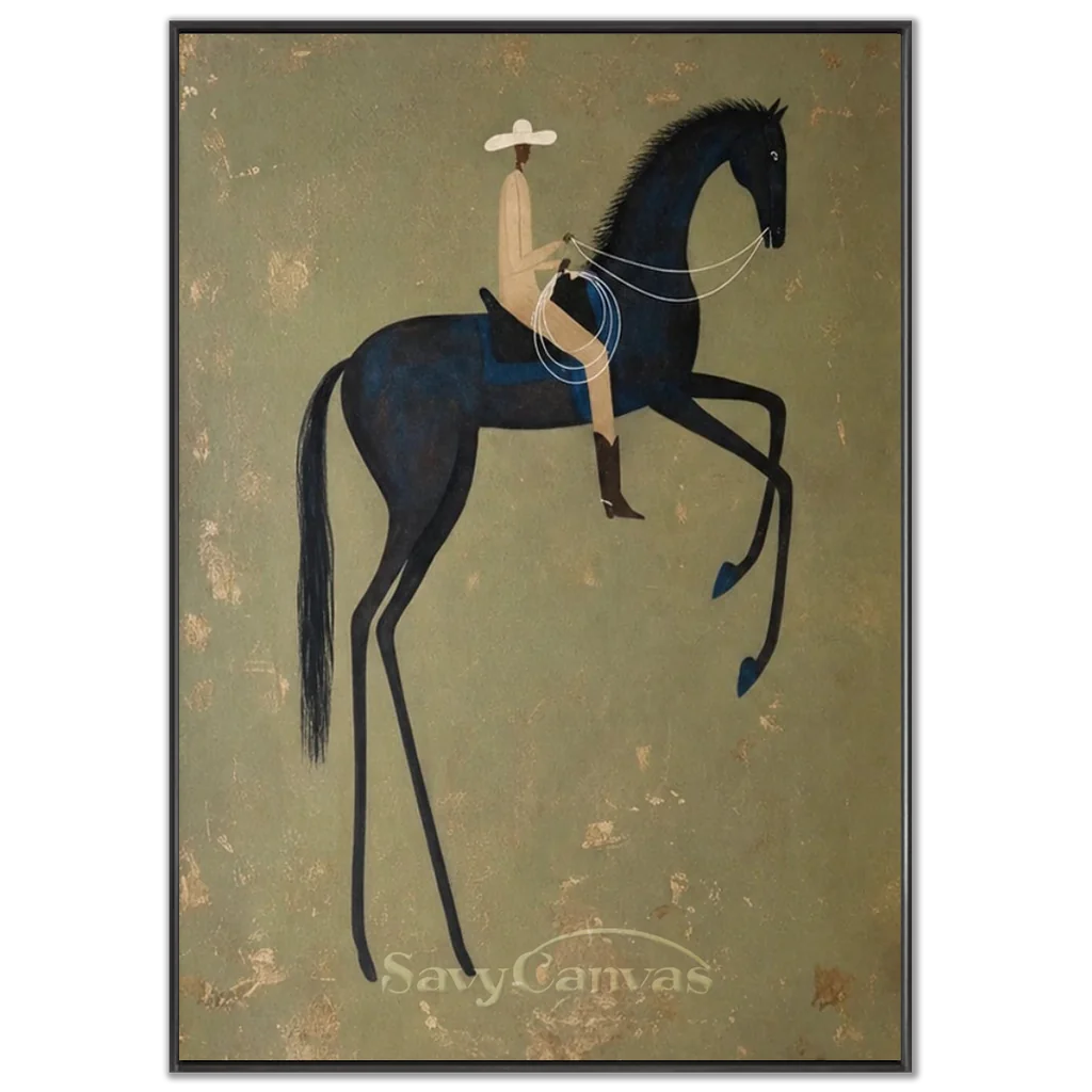 Vintage_Americana_Art_Midnight_Poise-black-frame-02.webp
