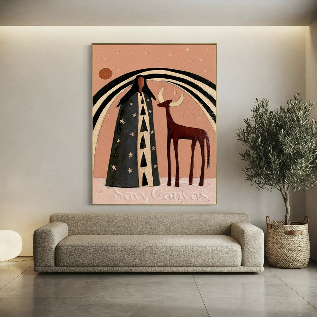 Vintage_Americana_Art_Stellar_Meeting_With_The_Stag-for-modern-living-room2-01.webp