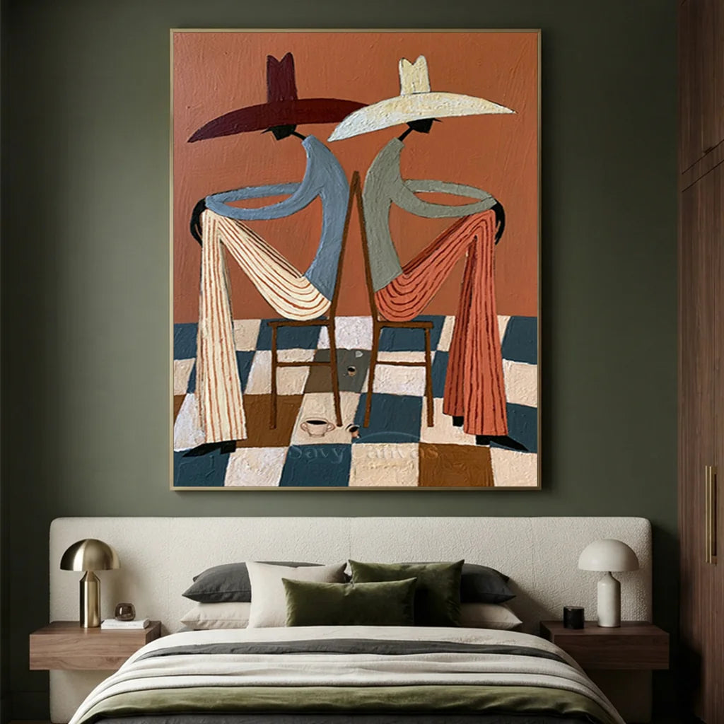 Vintage_Americana_Art_Terracotta_Chat-for-luxurious-bedroom-01.webp