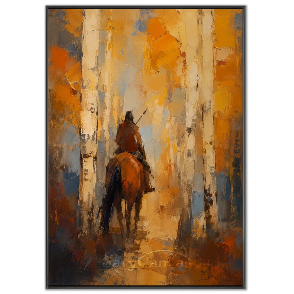 Vintage_Americana_Art_Through_the_Golden_Birch_Silence-black-frame-02.webp