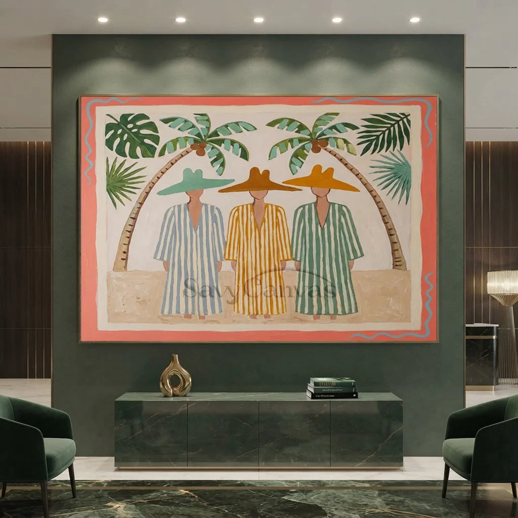 Vintage_Americana_Art_Tropical_Trio_Gathering-for-High-end-hotels-deocr-01.webp