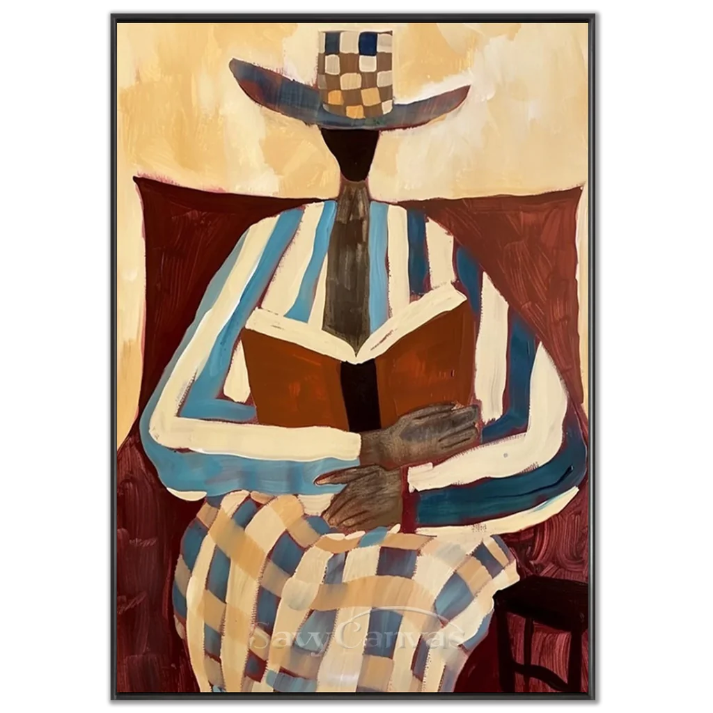 Vintage_Americana_Art_Warm_Solitude-black-frame-02.webp
