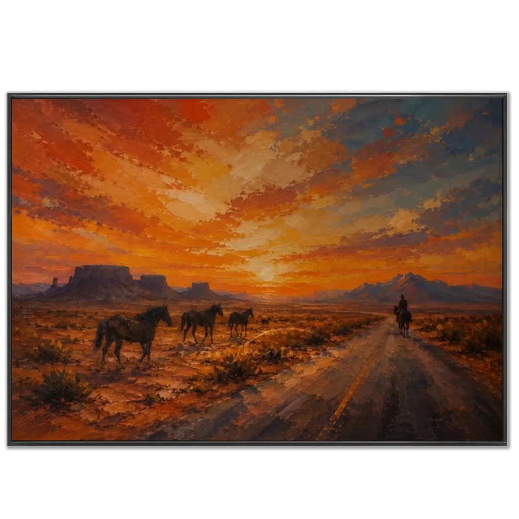 Vintage_Americana_Art_Where_the_Day_Rides_West-black-frame-02.webp