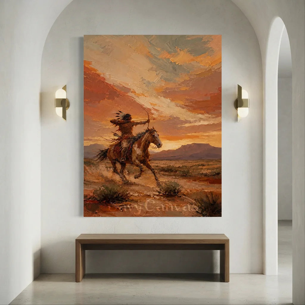 Vintage_Americana_Art_Where_the_Sun_Follows_the_Arrow-for-art-corridor-decor-01.webp