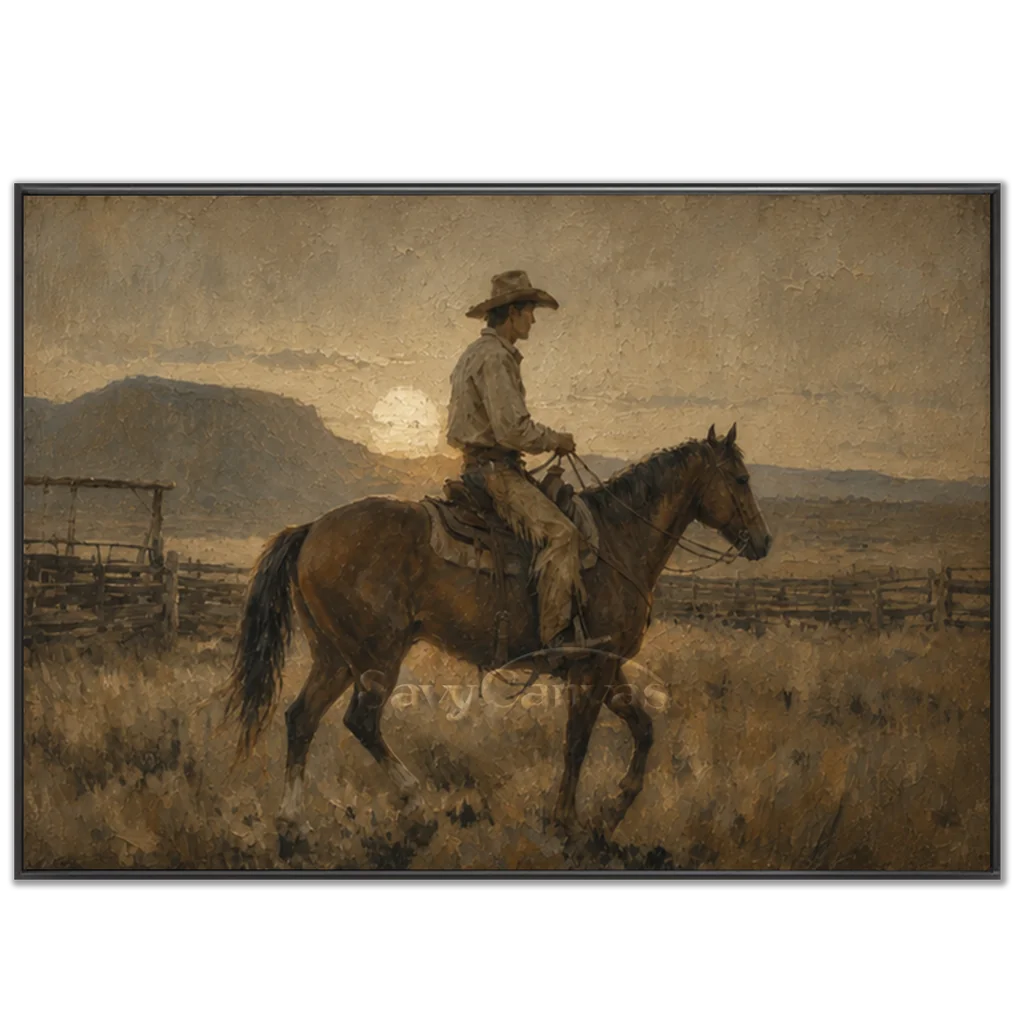 Vintage_Americana_Muted_Dusk_Cowboy_Trail-black-frame-02.webp