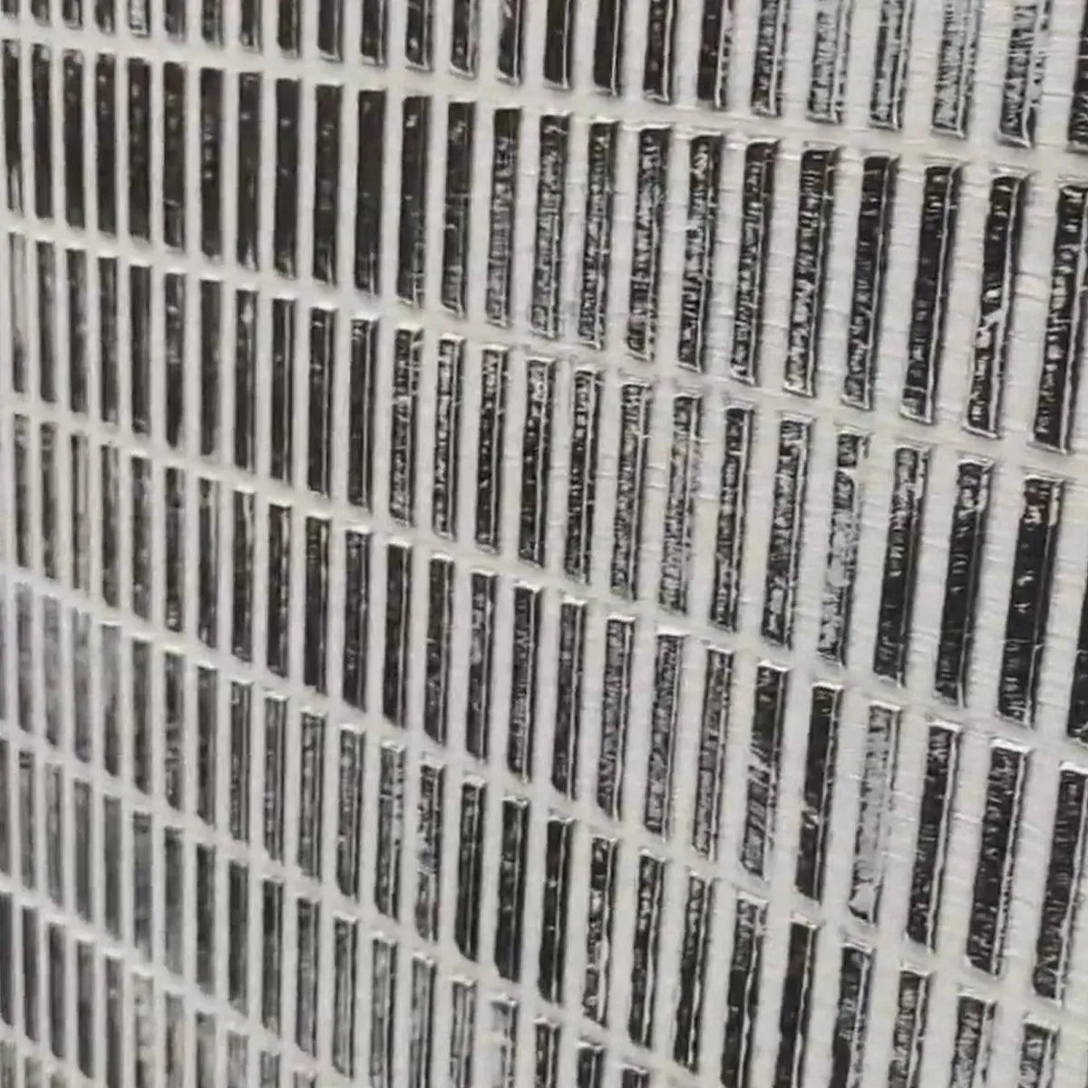 Combed Plaster Art Canvas | Modern Textured White Painting #AA 107