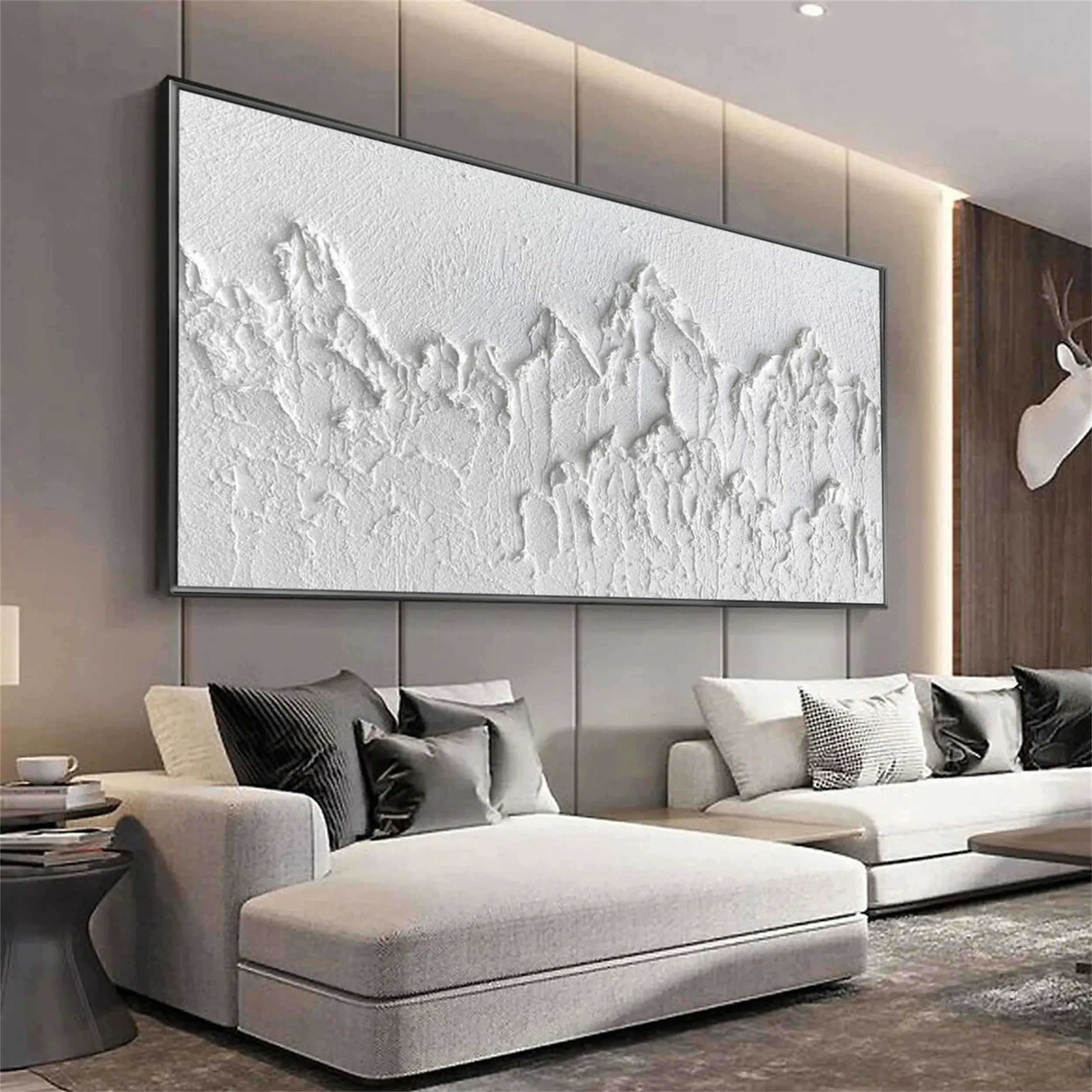 Handmade 3D Mountain Canvas | Unique Wall Decor for Modern Homes #JJ 403