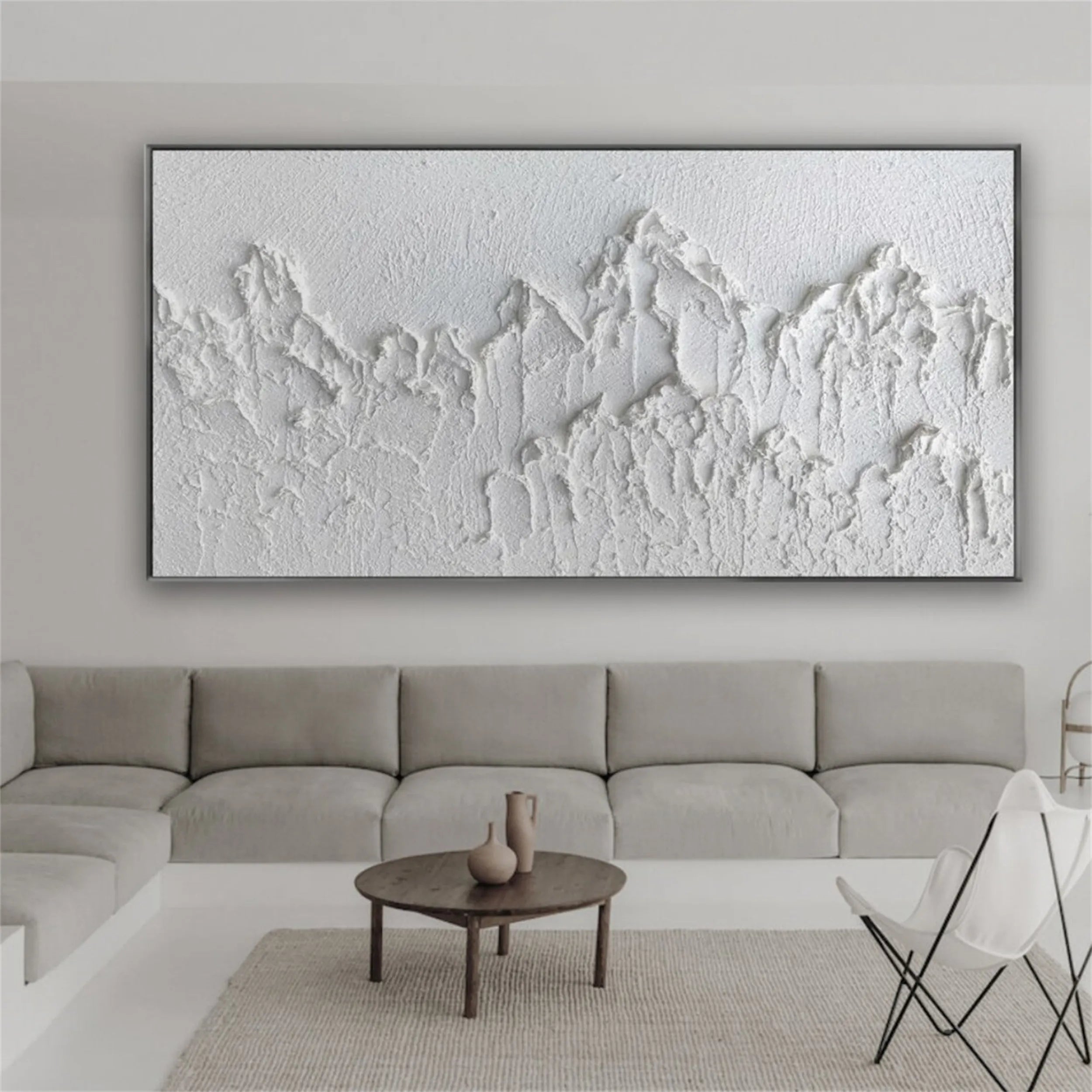Handmade 3D Mountain Canvas | Unique Wall Decor for Modern Homes #JJ 403