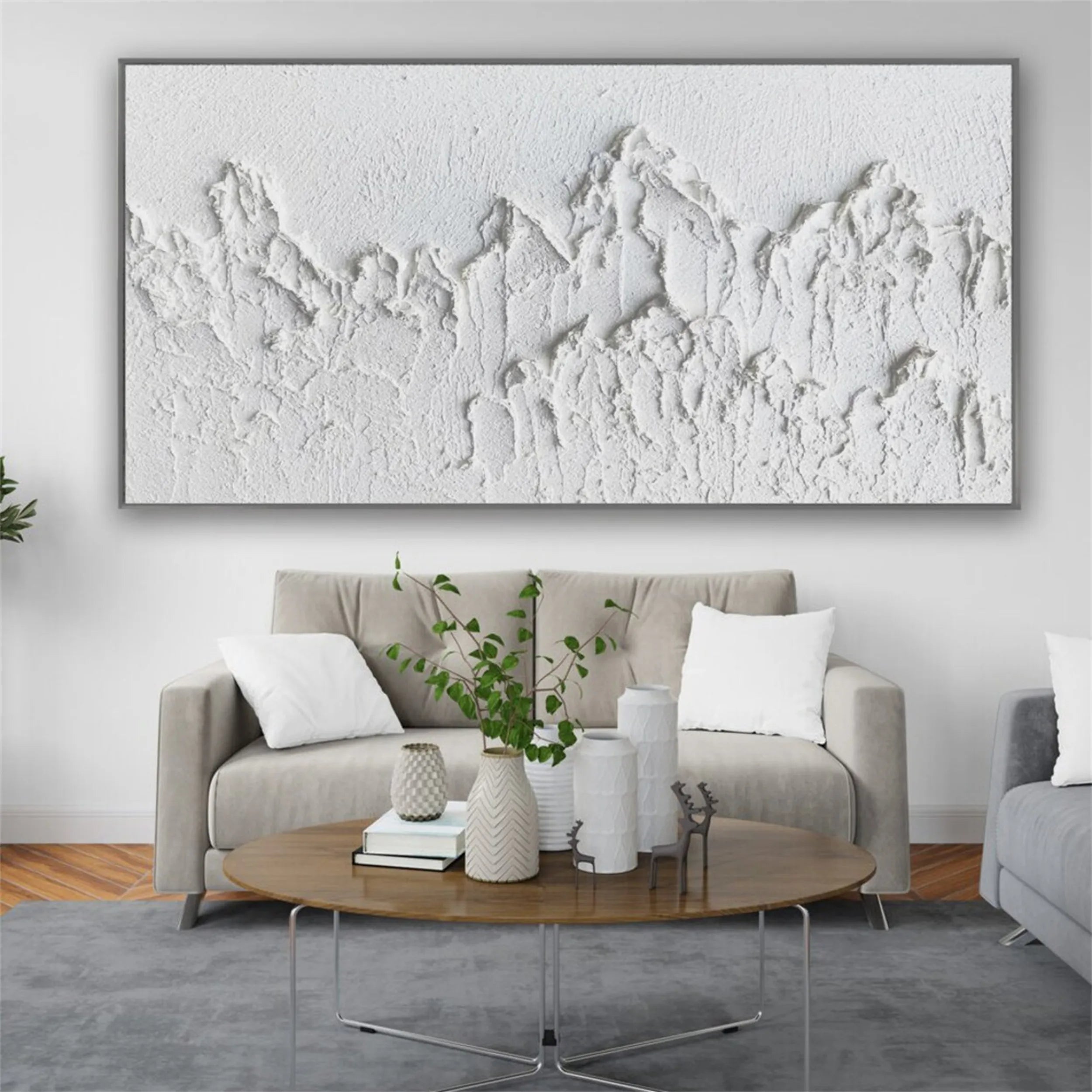 Handmade 3D Mountain Canvas | Unique Wall Decor for Modern Homes #JJ 403