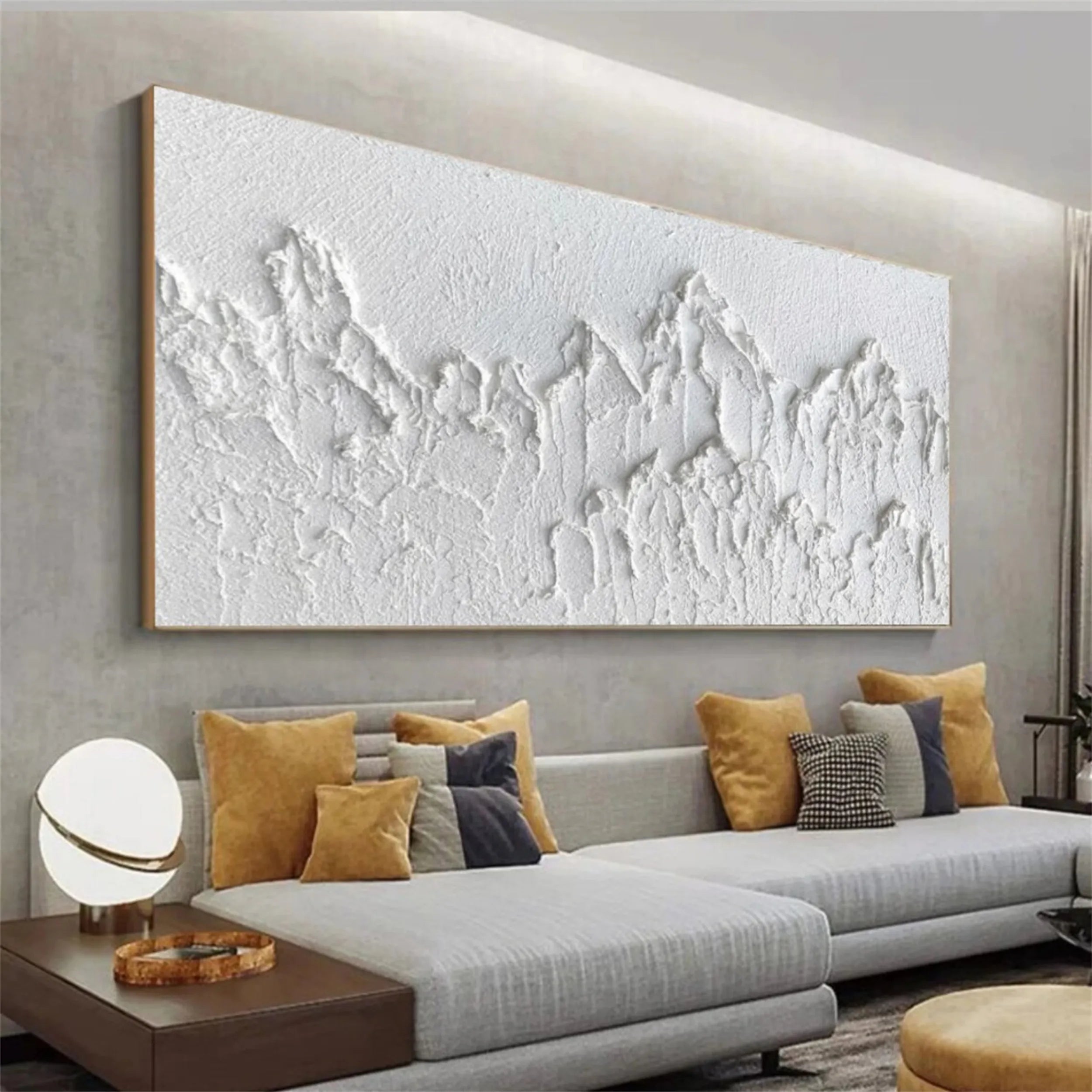 Handmade 3D Mountain Canvas | Unique Wall Decor for Modern Homes #JJ 403