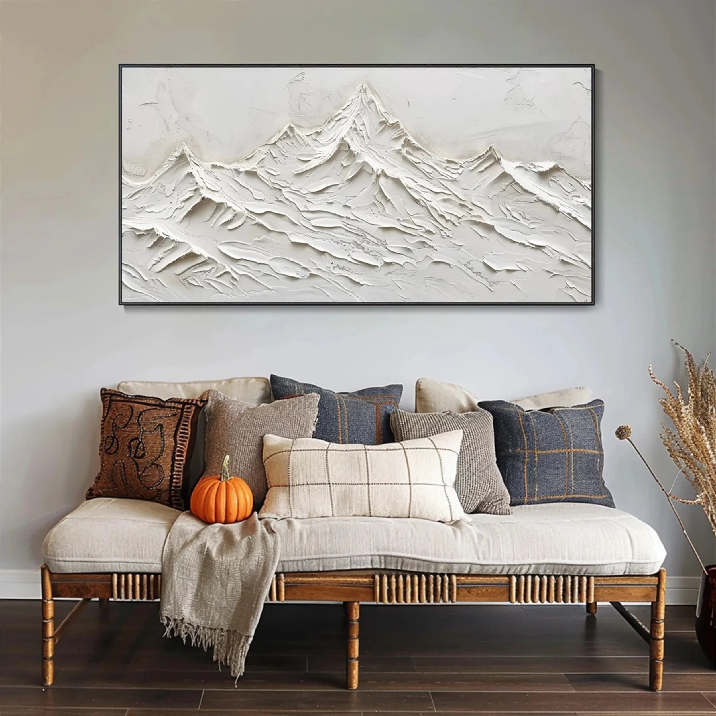Unique 3D Textured Wall Art | Modern Plaster Decor #JJ 406