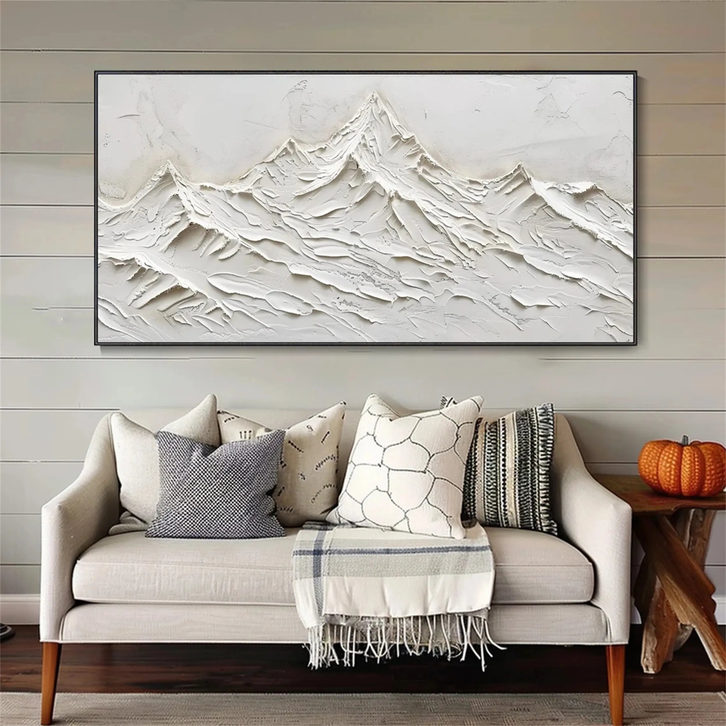 Unique 3D Textured Wall Art | Modern Plaster Decor #JJ 406