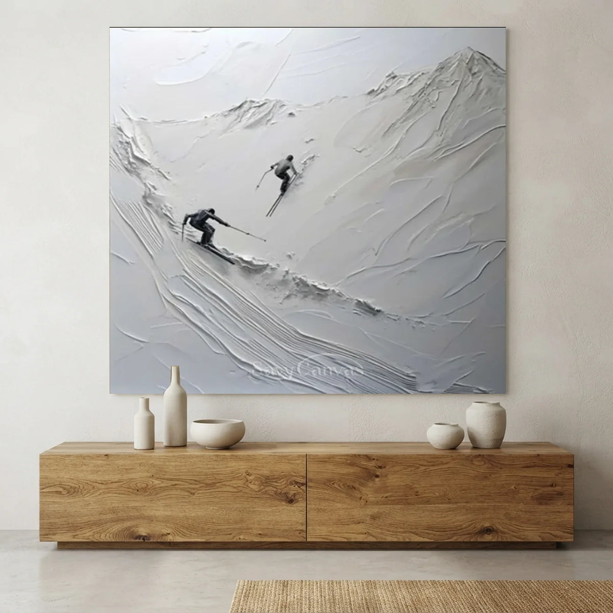 White_Skiing_Sports_Art_Textured_Painting_Canvas-for-boho-decor-01.webp