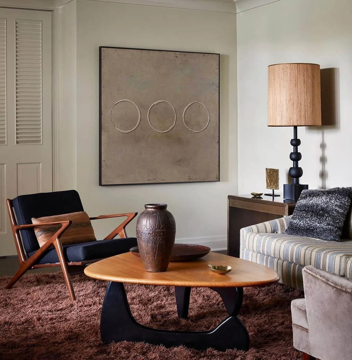 Large abstract oil painting for living room bedroom-Original art #JJ 018