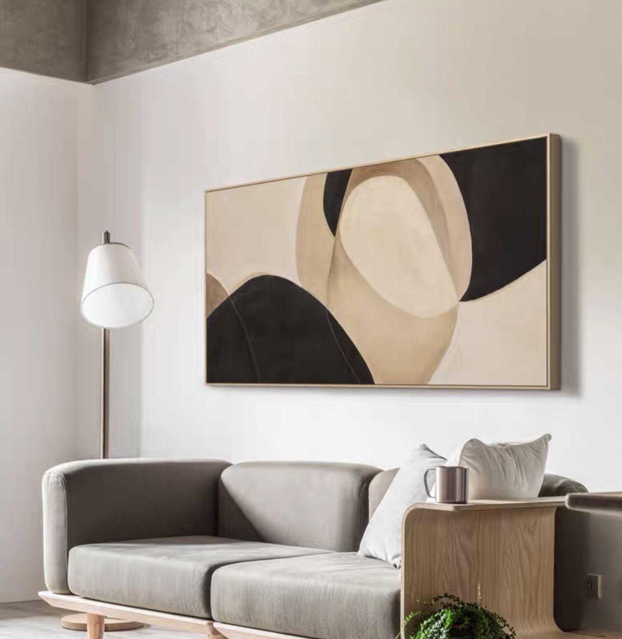 Sophisticated Abstract Oil Art - Modern Style #TB 022