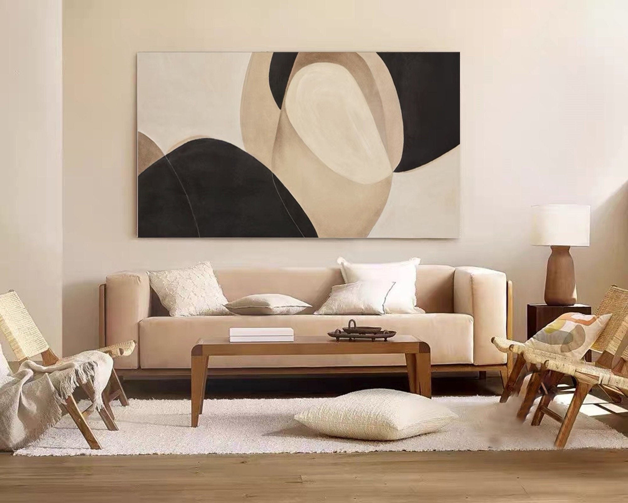 Sophisticated Abstract Oil Art - Modern Style #TB 022