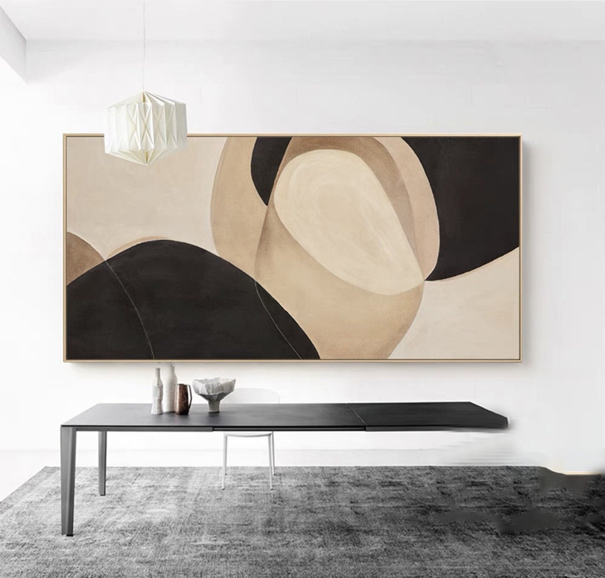 Sophisticated Abstract Oil Art - Modern Style #TB 022