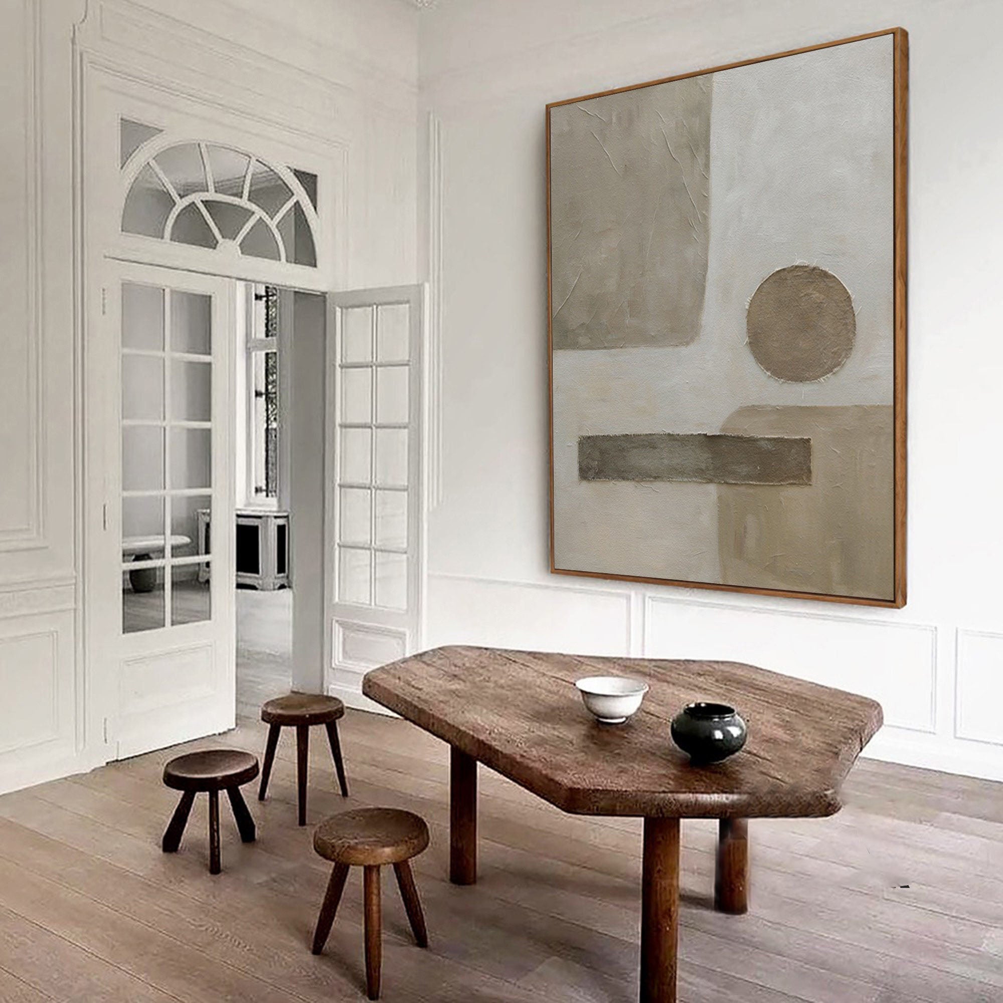 Abstract Geometric Art Wall Decor Painting #TB 015