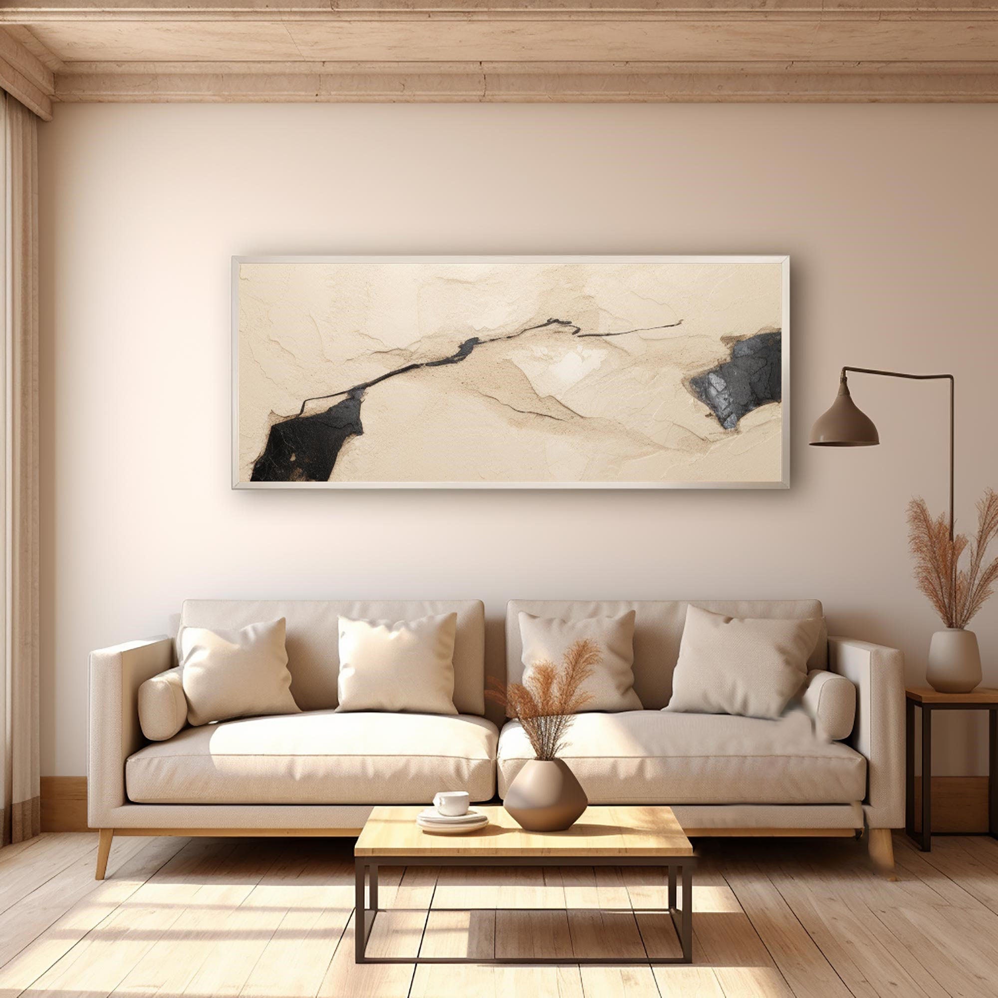 Minimalist Rock Texture Art #TB 014