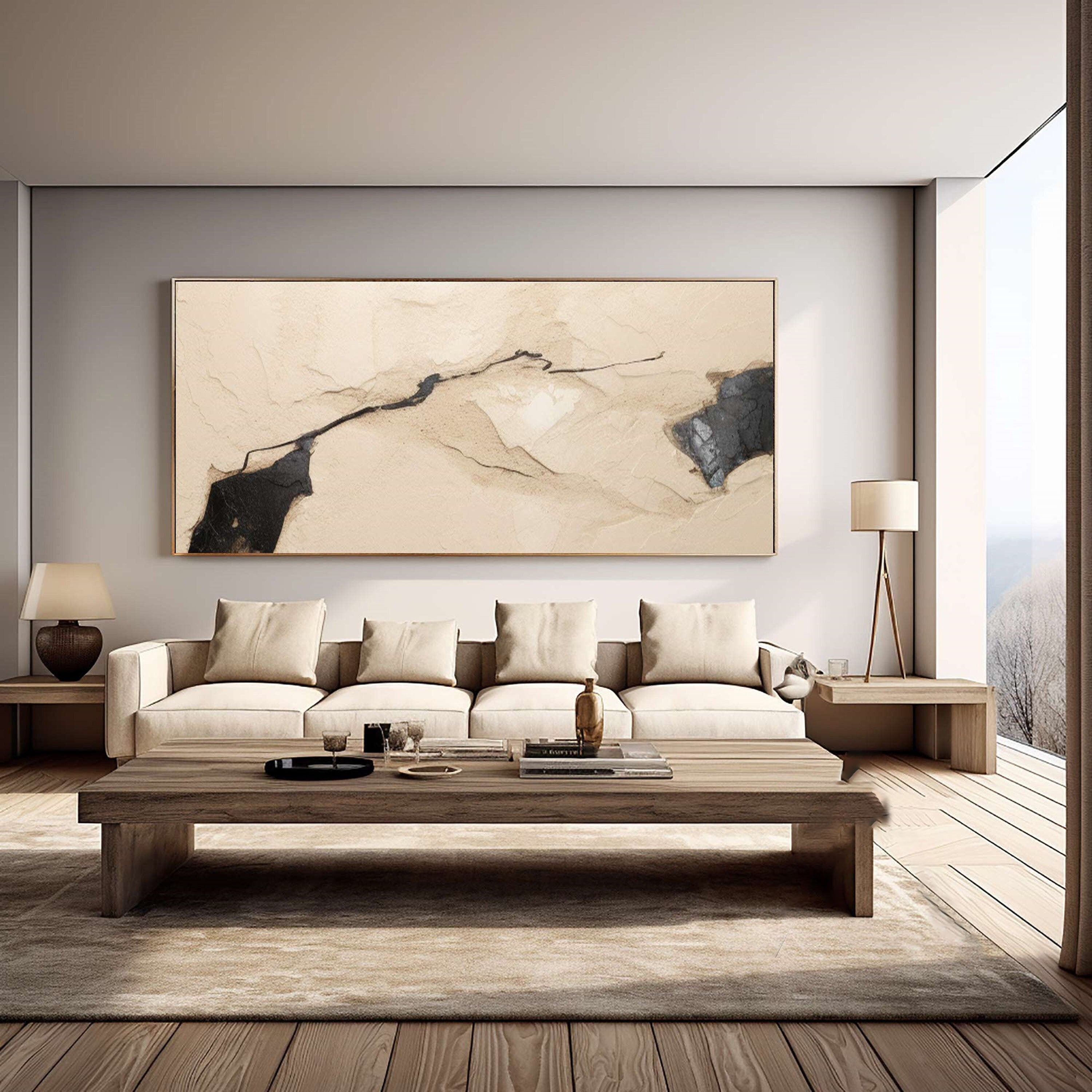 Minimalist Rock Texture Art #TB 014