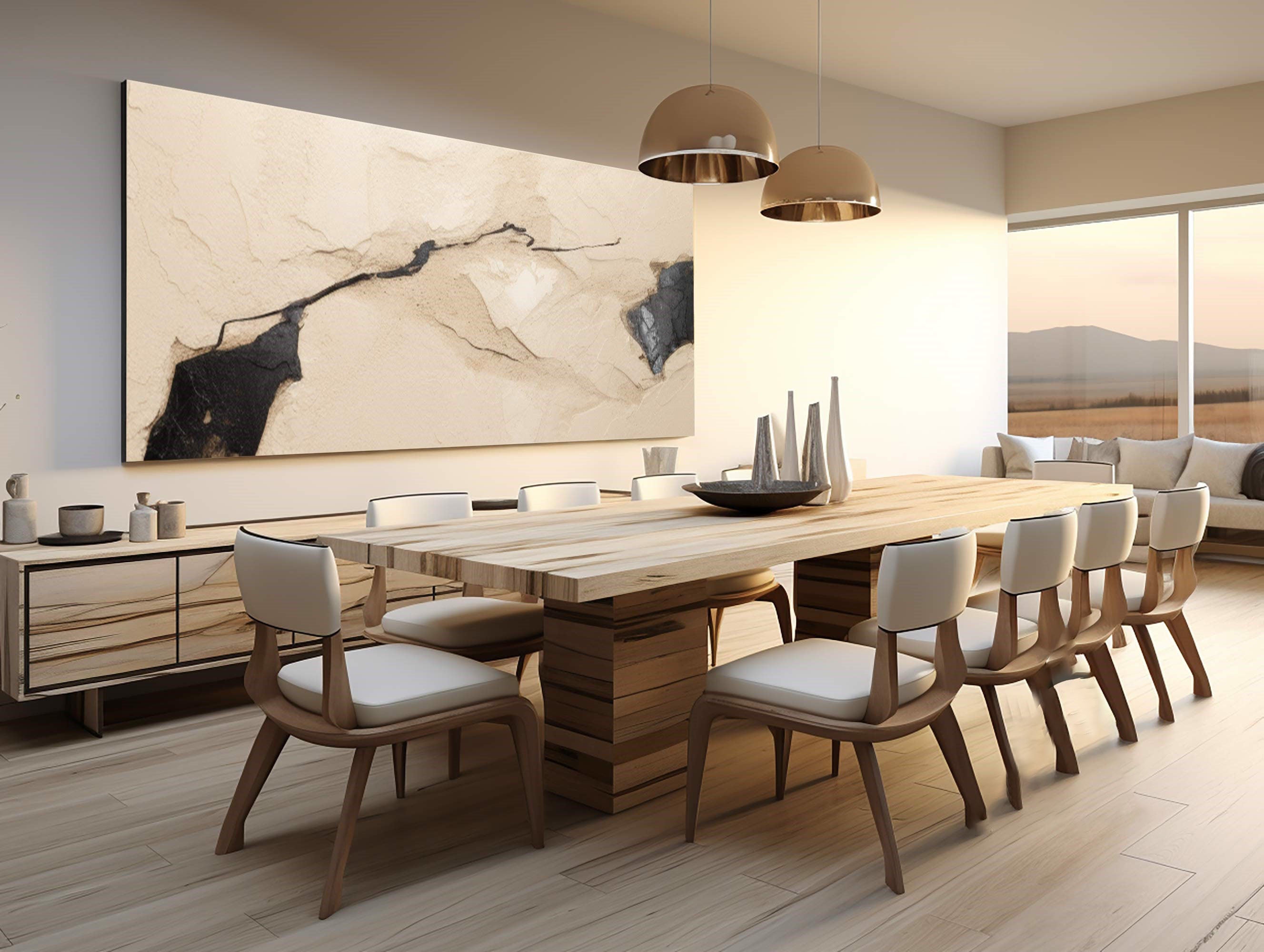 Minimalist Rock Texture Art #TB 014