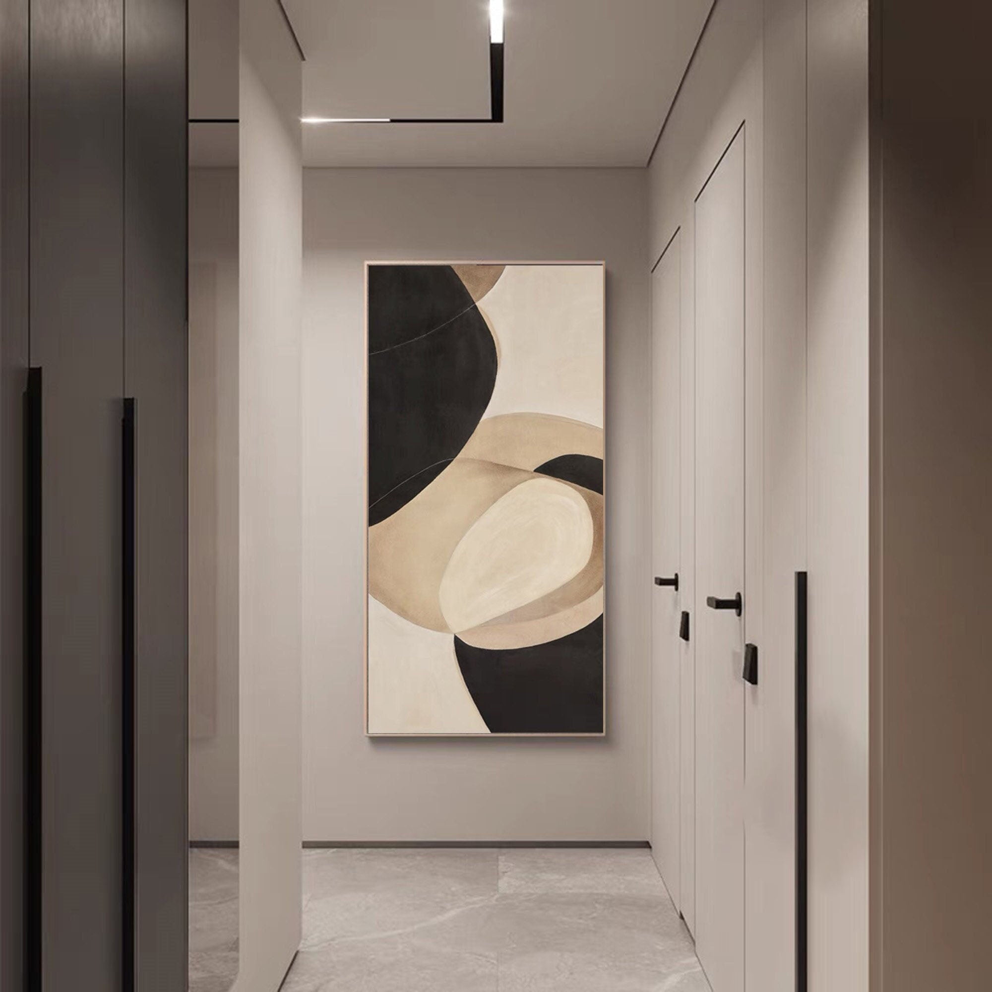 Sophisticated Abstract Oil Art - Modern Style #TB 022