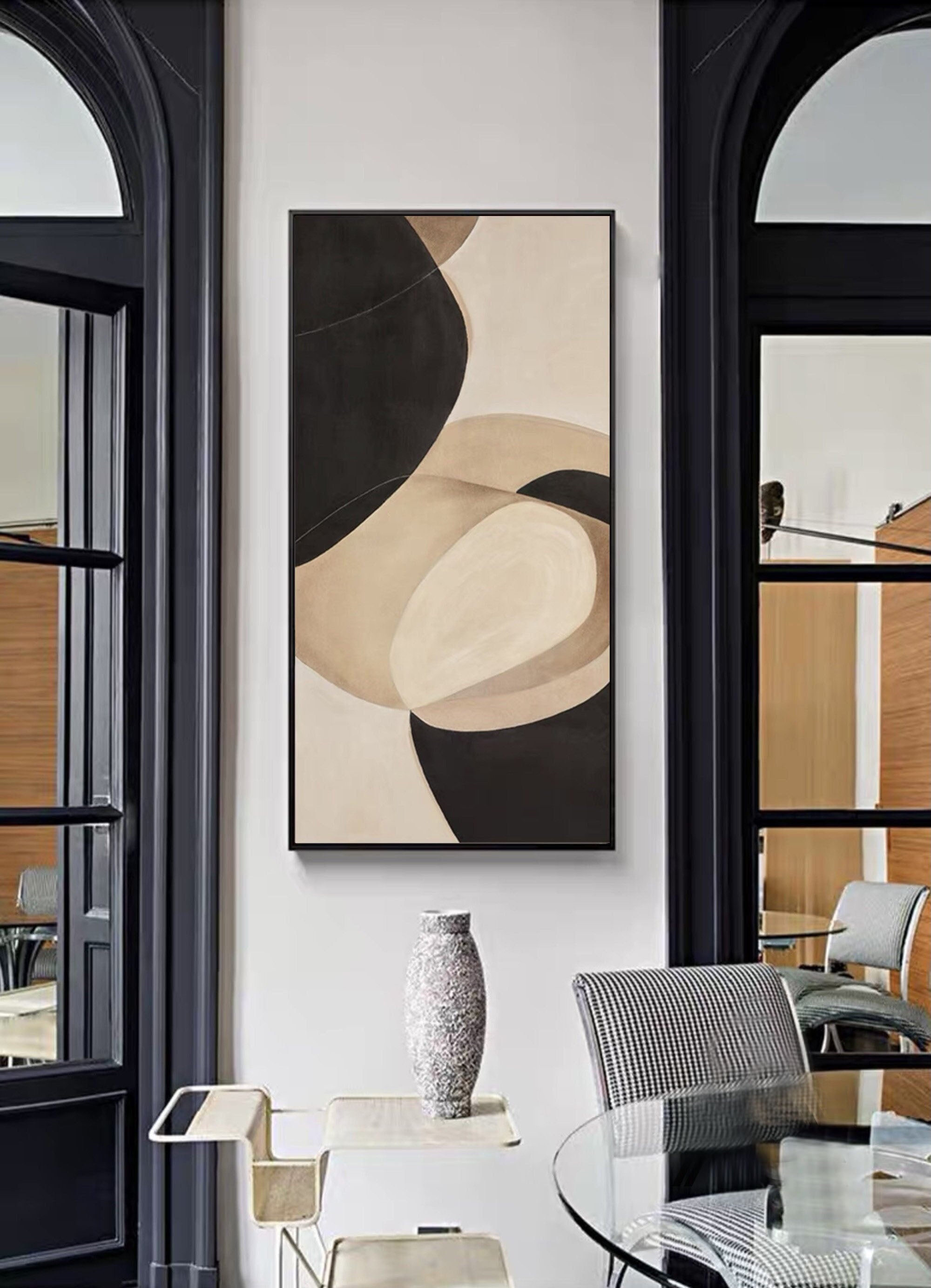 Sophisticated Abstract Oil Art - Modern Style #TB 022