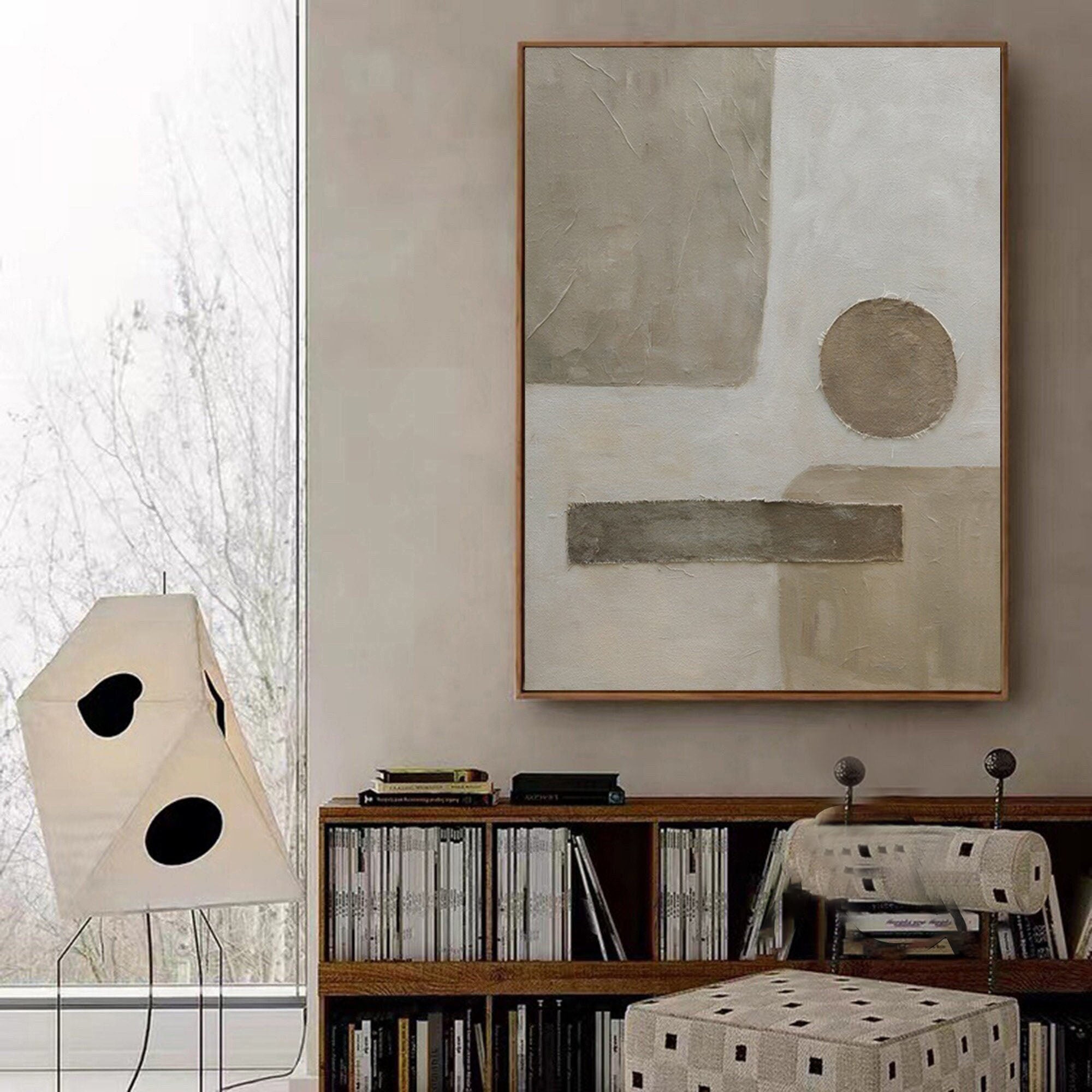 Abstract Geometric Art Wall Decor Painting #TB 015