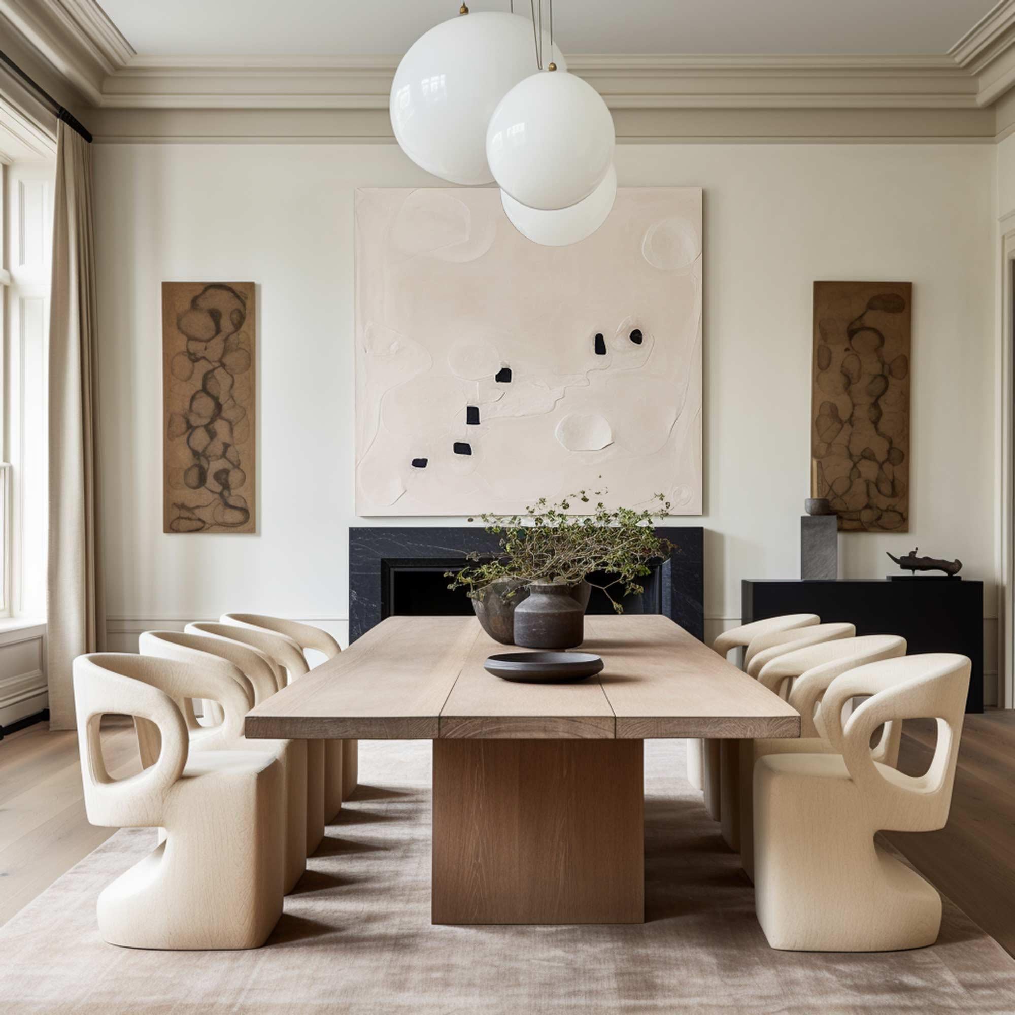 Textured Abstract Art, Modern Home Decor Piece #TB 027