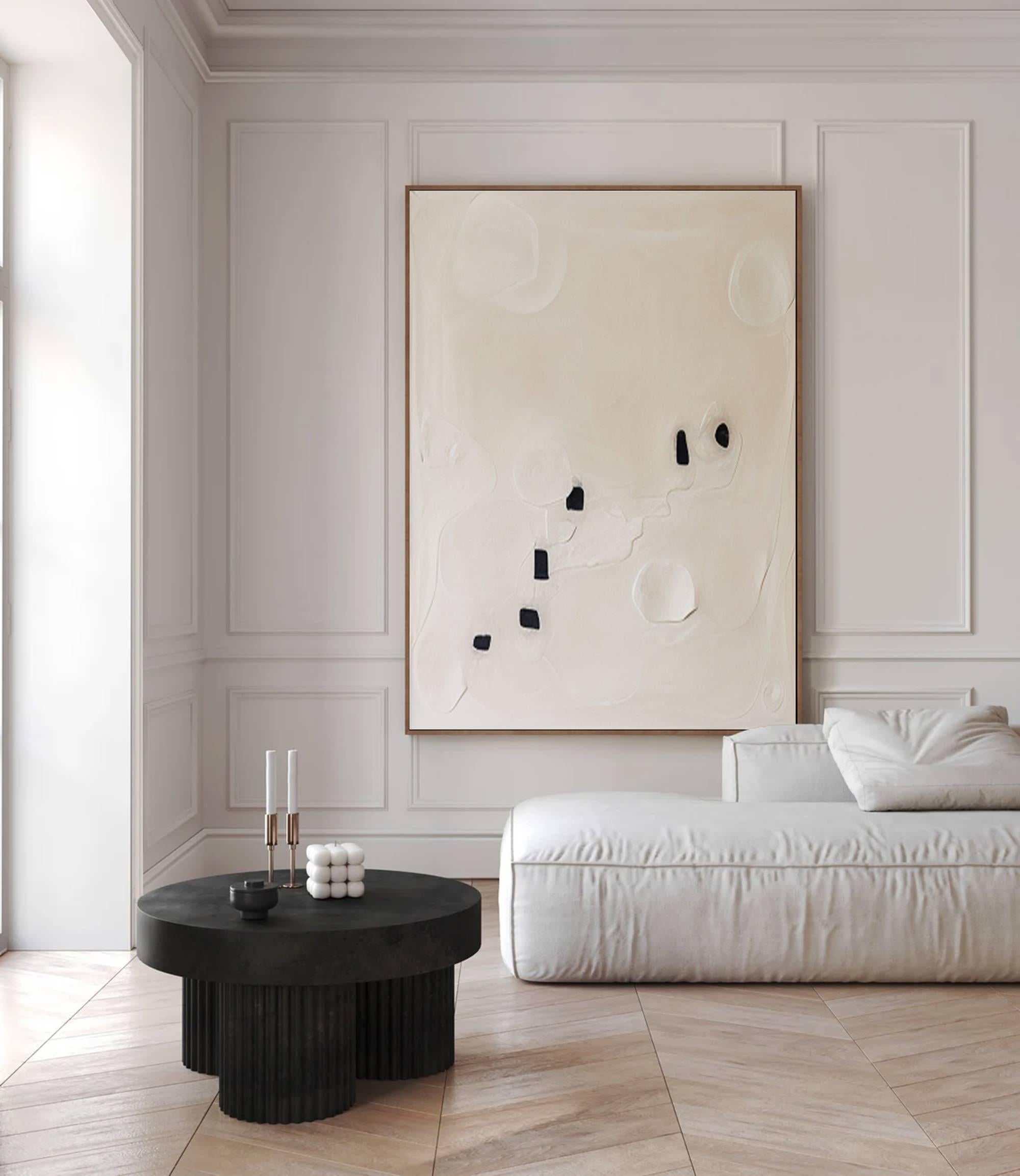 Textured Abstract Art, Modern Home Decor Piece #TB 027